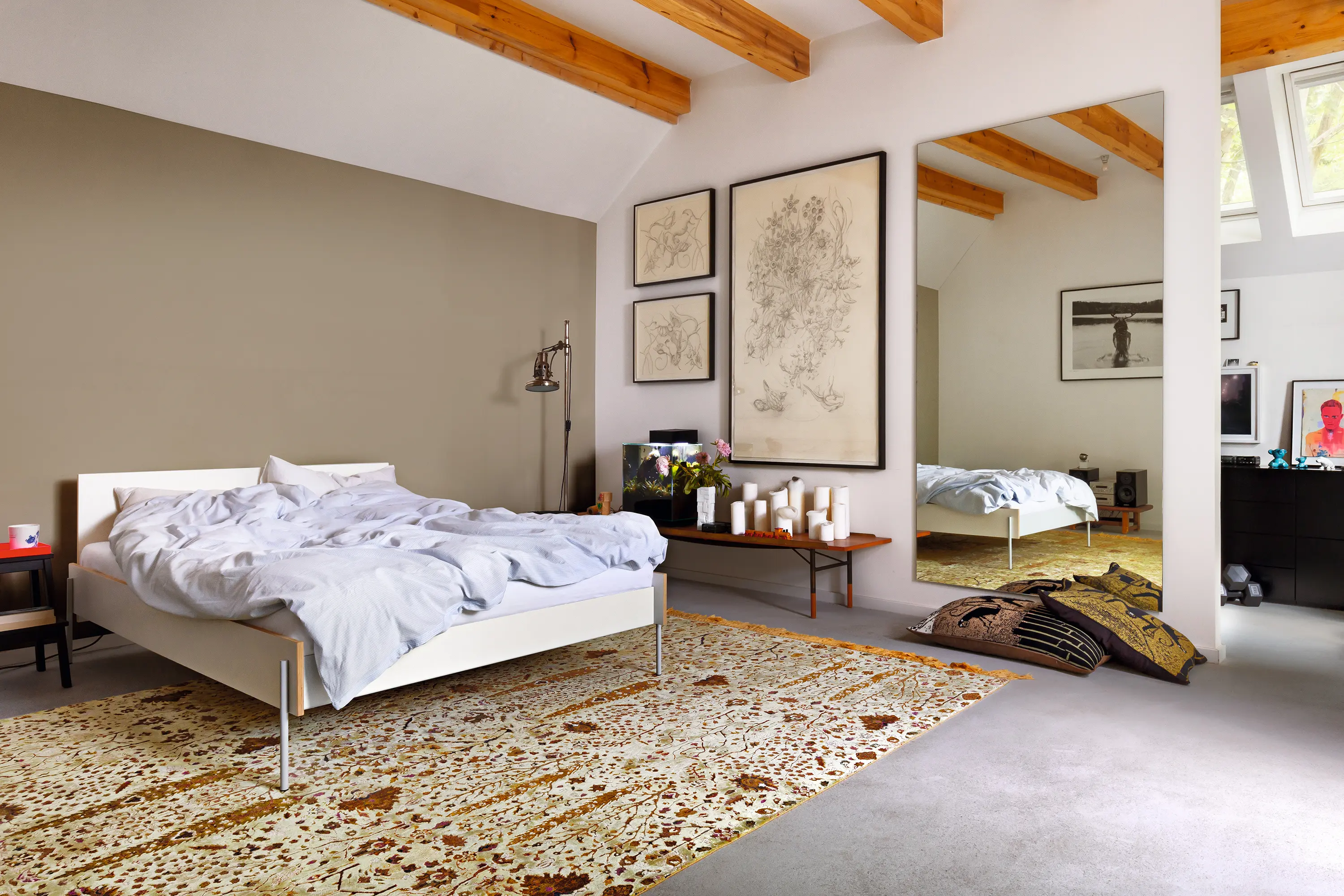 Magazin® - Hans | Bed, white