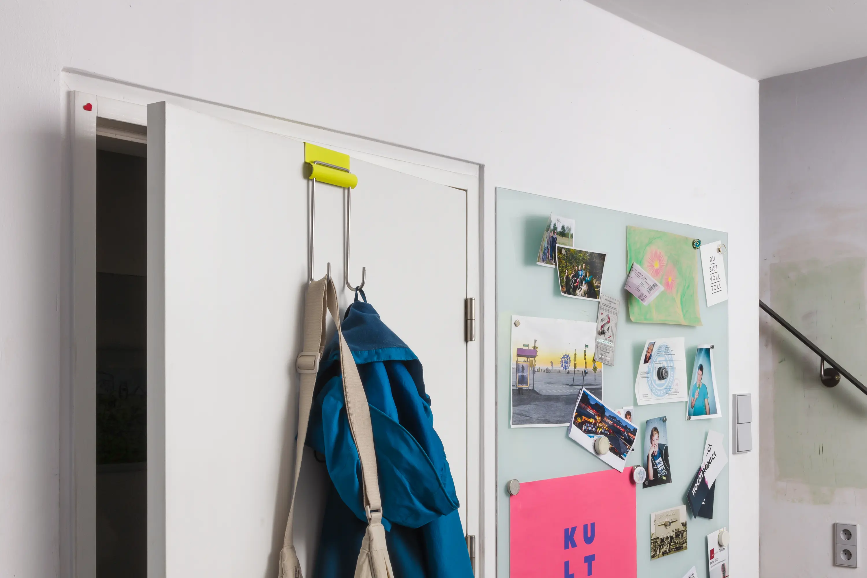 Magazin® - Louis | Over-the-door hook 40, black grey RAL 7021