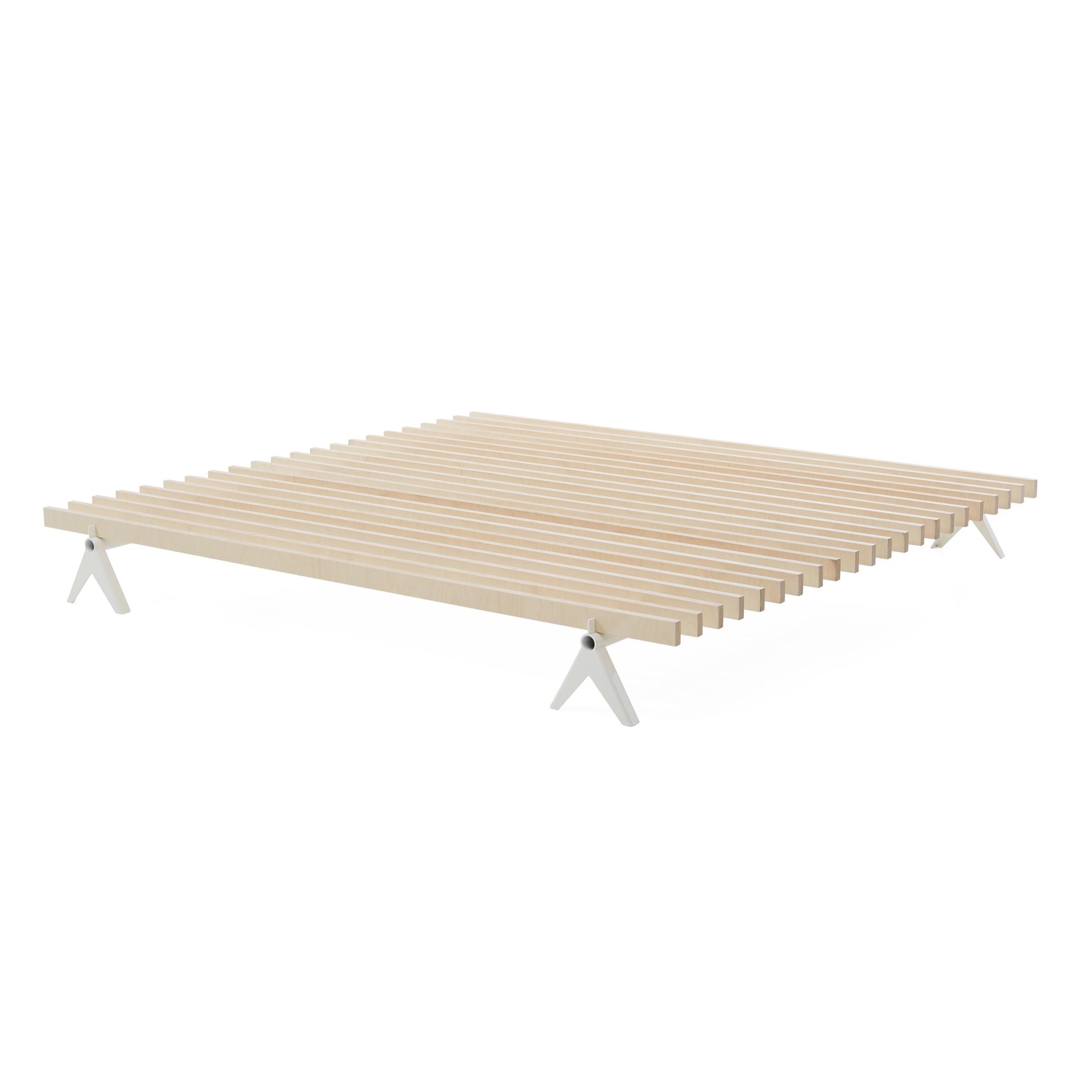 Simplon | Bed, pure white RAL 9010