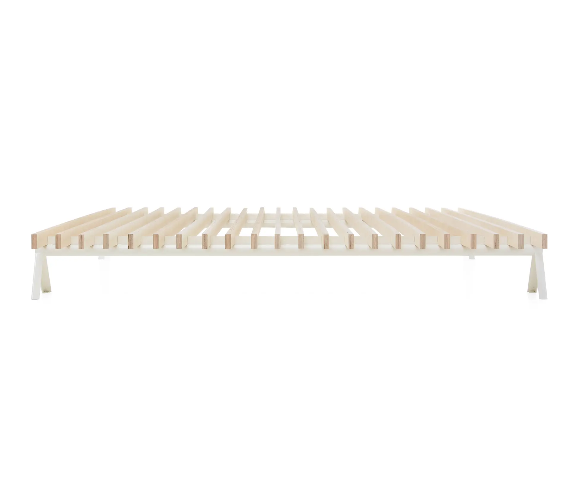 Magazin® - Simplon | Bed, pure white RAL 9010
