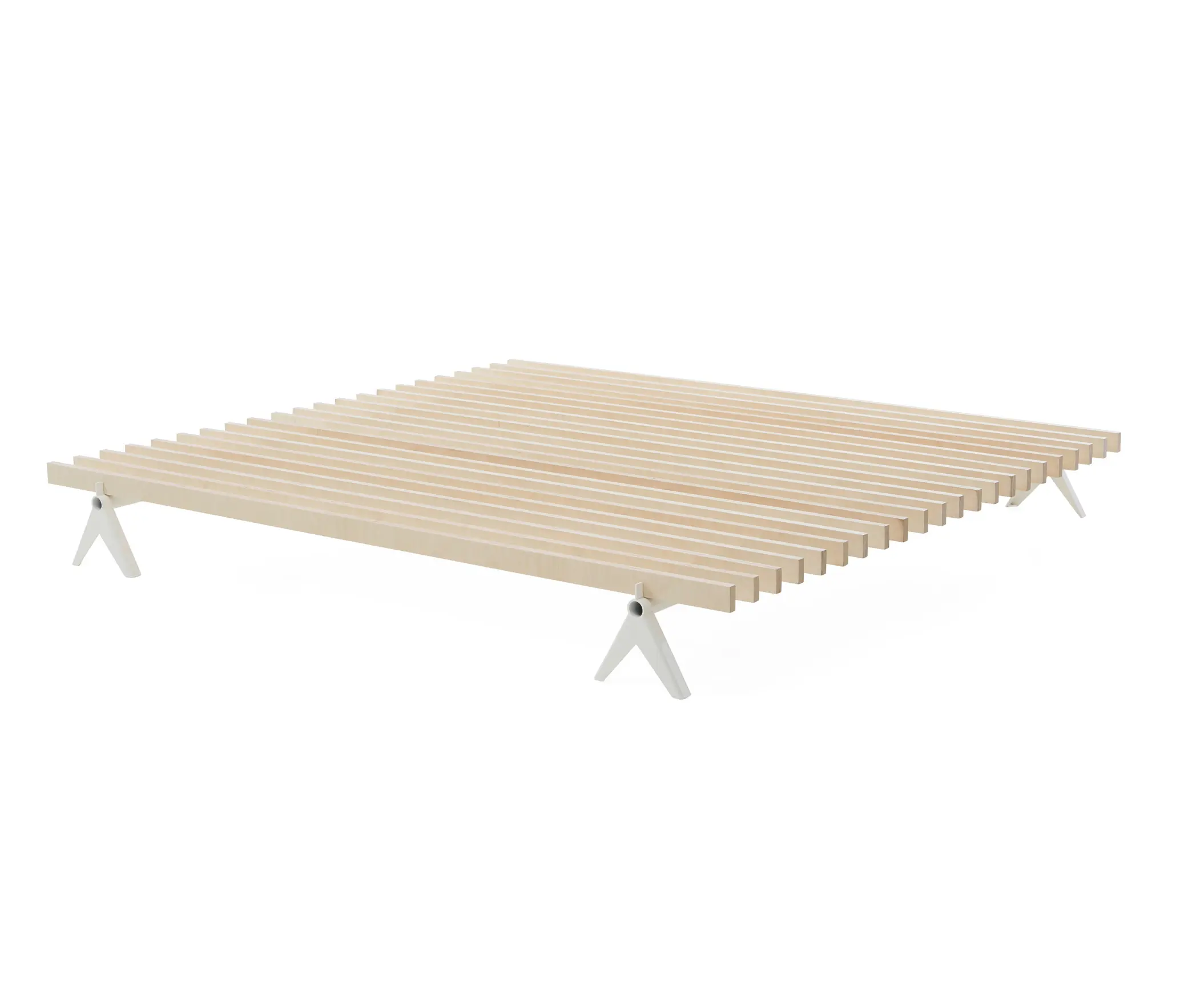 Magazin® - Simplon | Bed, pure white RAL 9010