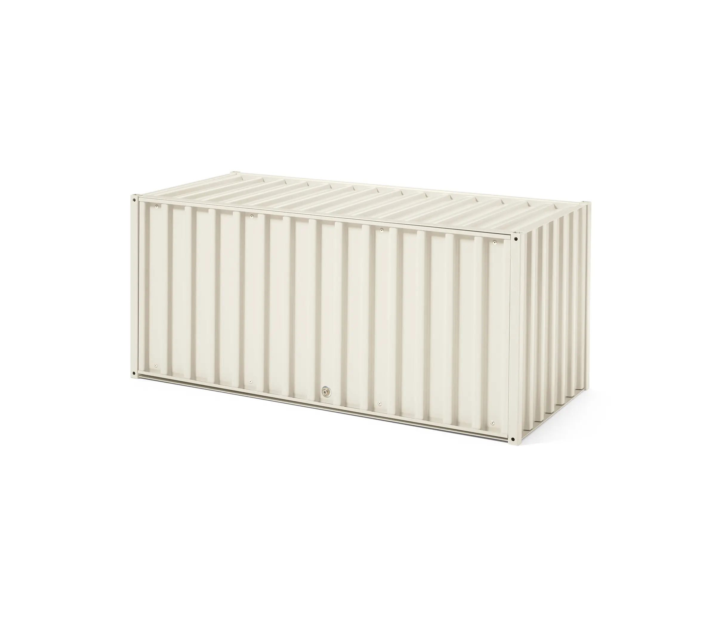 Magazin® - DS | Container - with lock, pearl white RAL 1013
