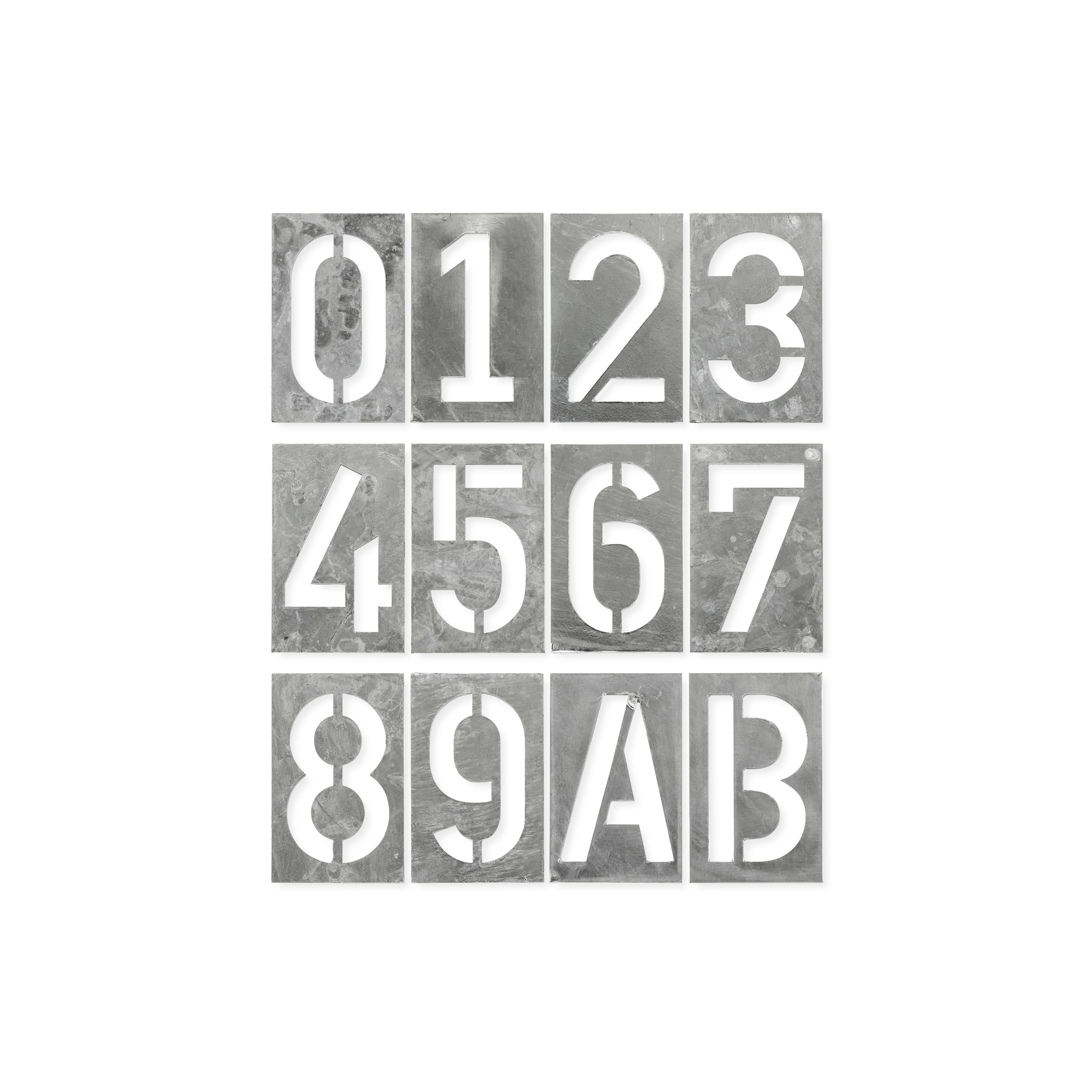 Display product Spiekermann Industrial | House Number, hot-dip galvanised from manufacturer Magazin®
