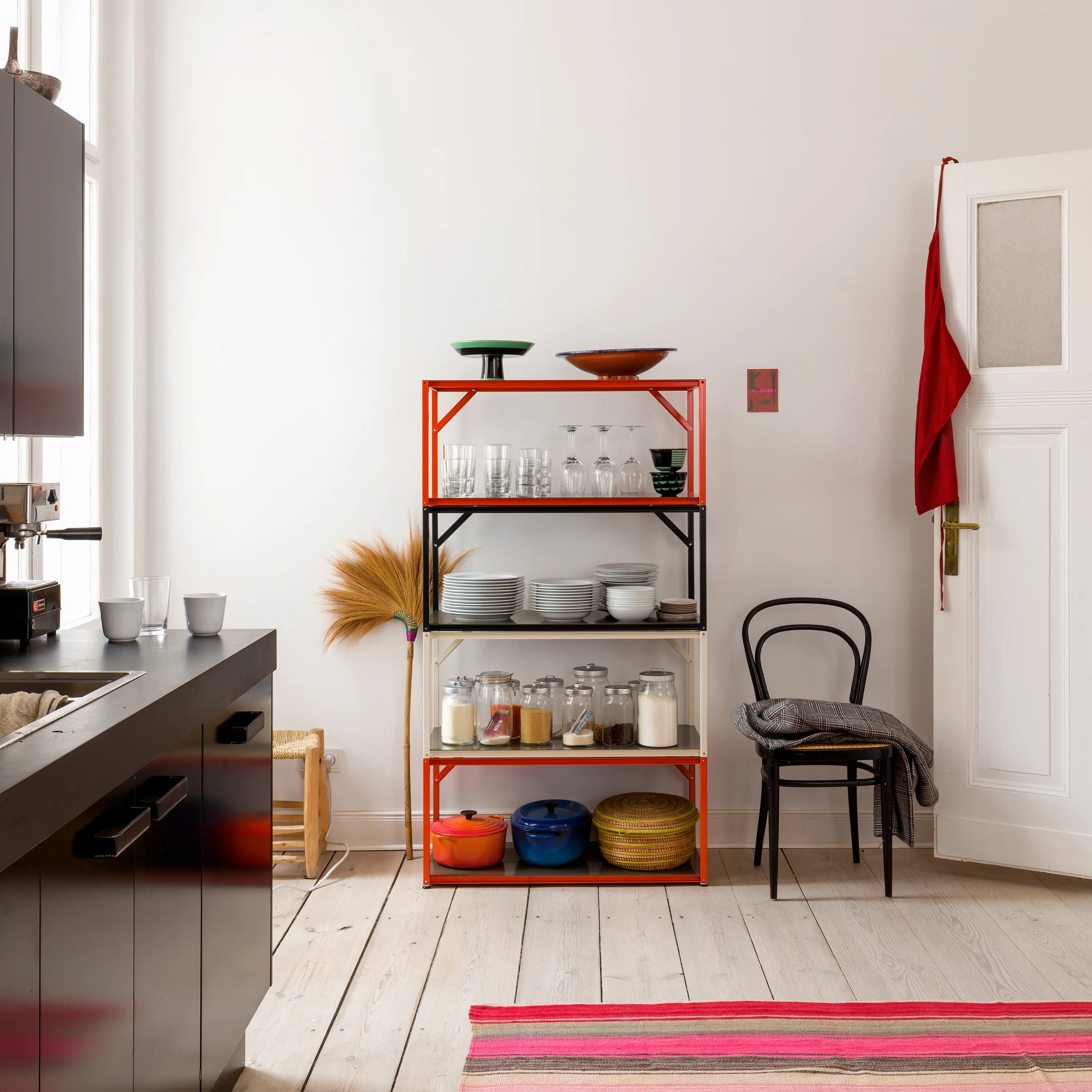 Magazin® - DS | Shelf Element Tara - red orange RAL 2001
