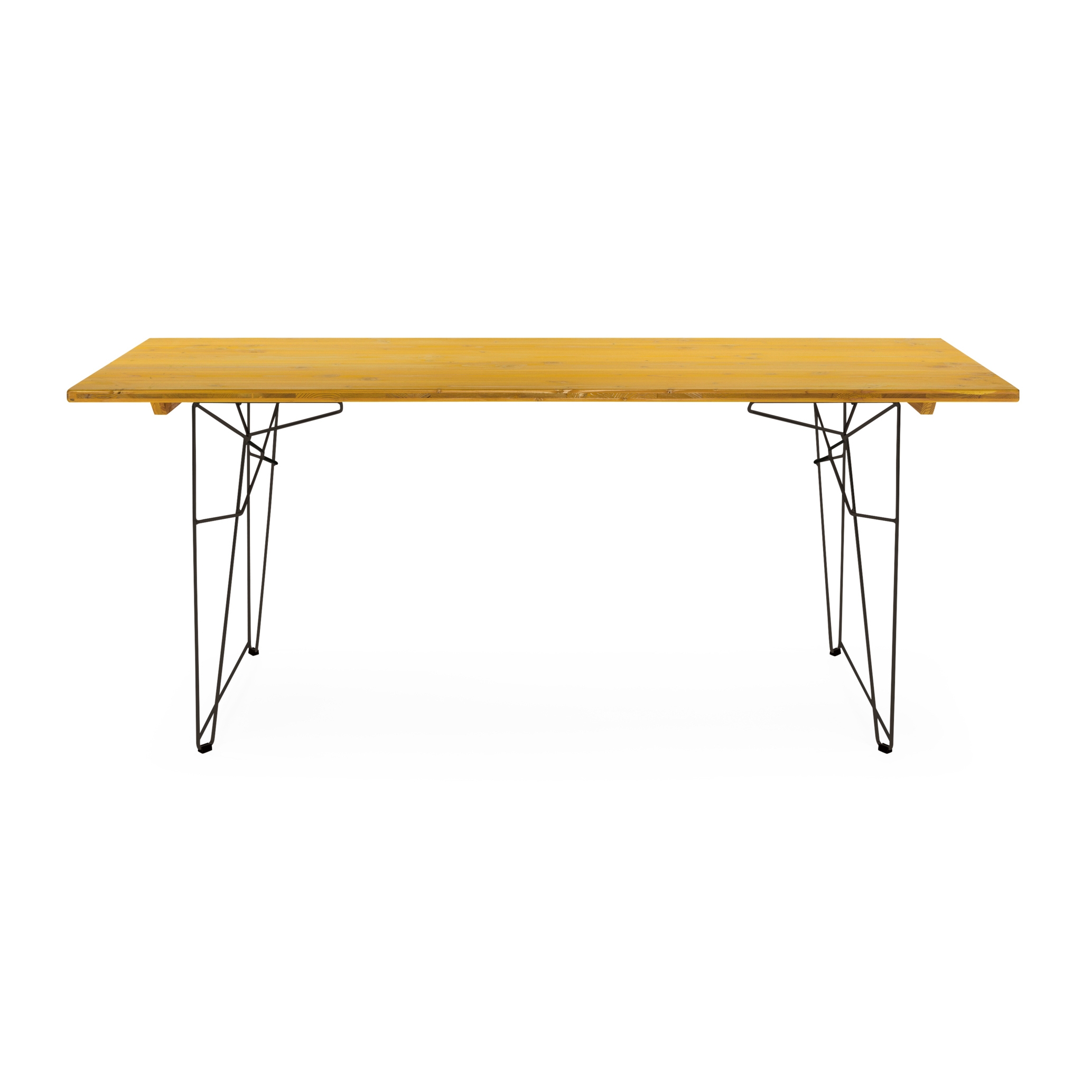 LTL | Table and Couch, tabletop zinc yellow RAL 1018