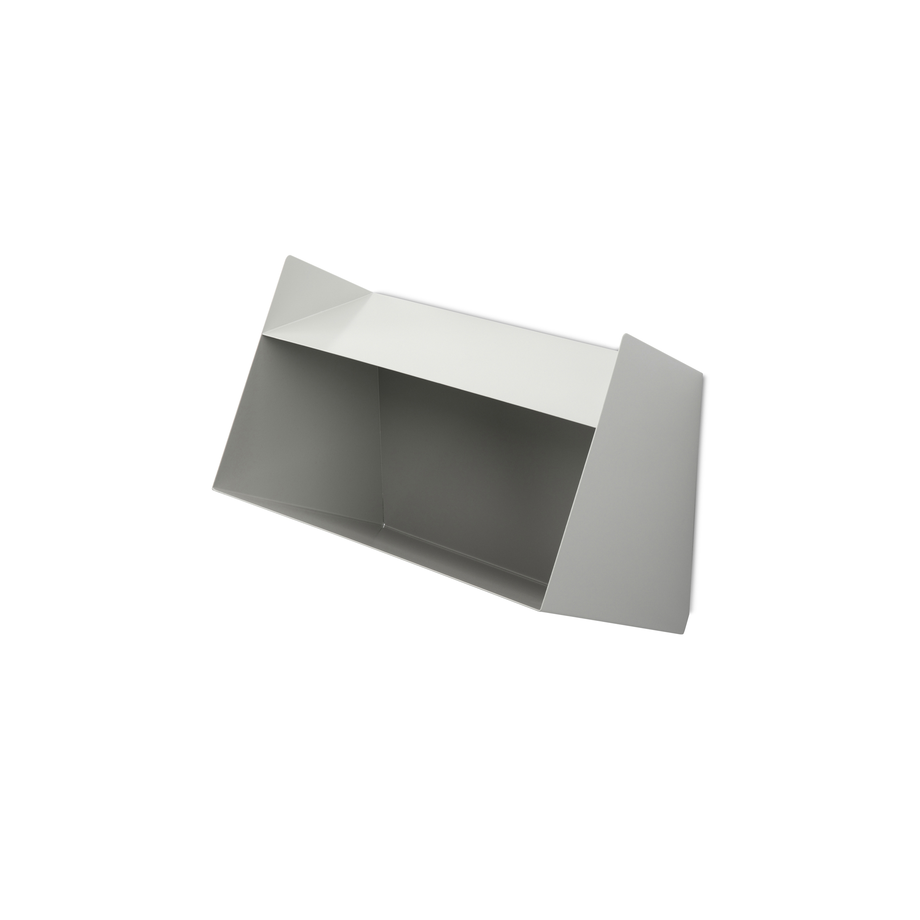 Schlund | Wall Console, light grey RAL 7035