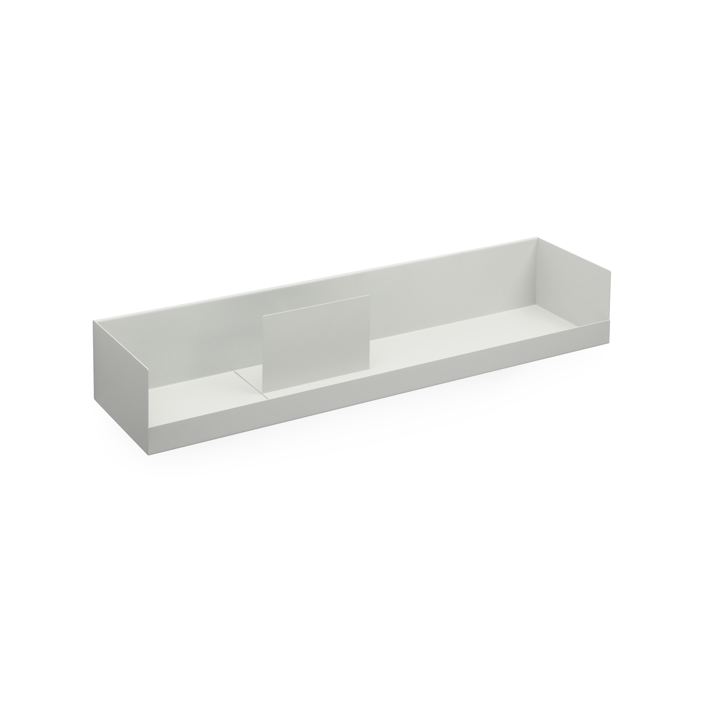 Boks | Wall Shelf, large - light grey RAL 7035