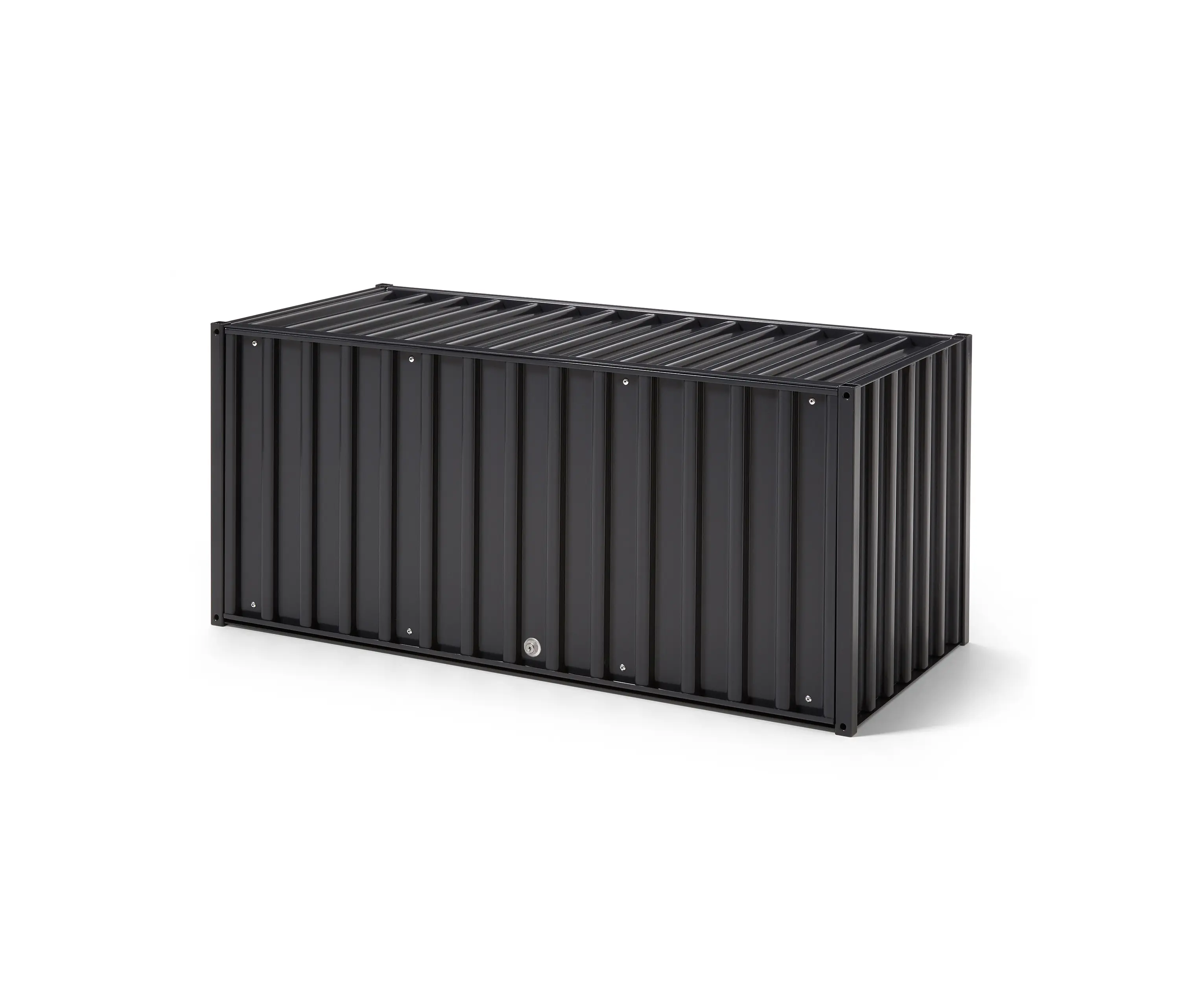 Magazin® - DS | Container - with lock, black grey RAL 7021