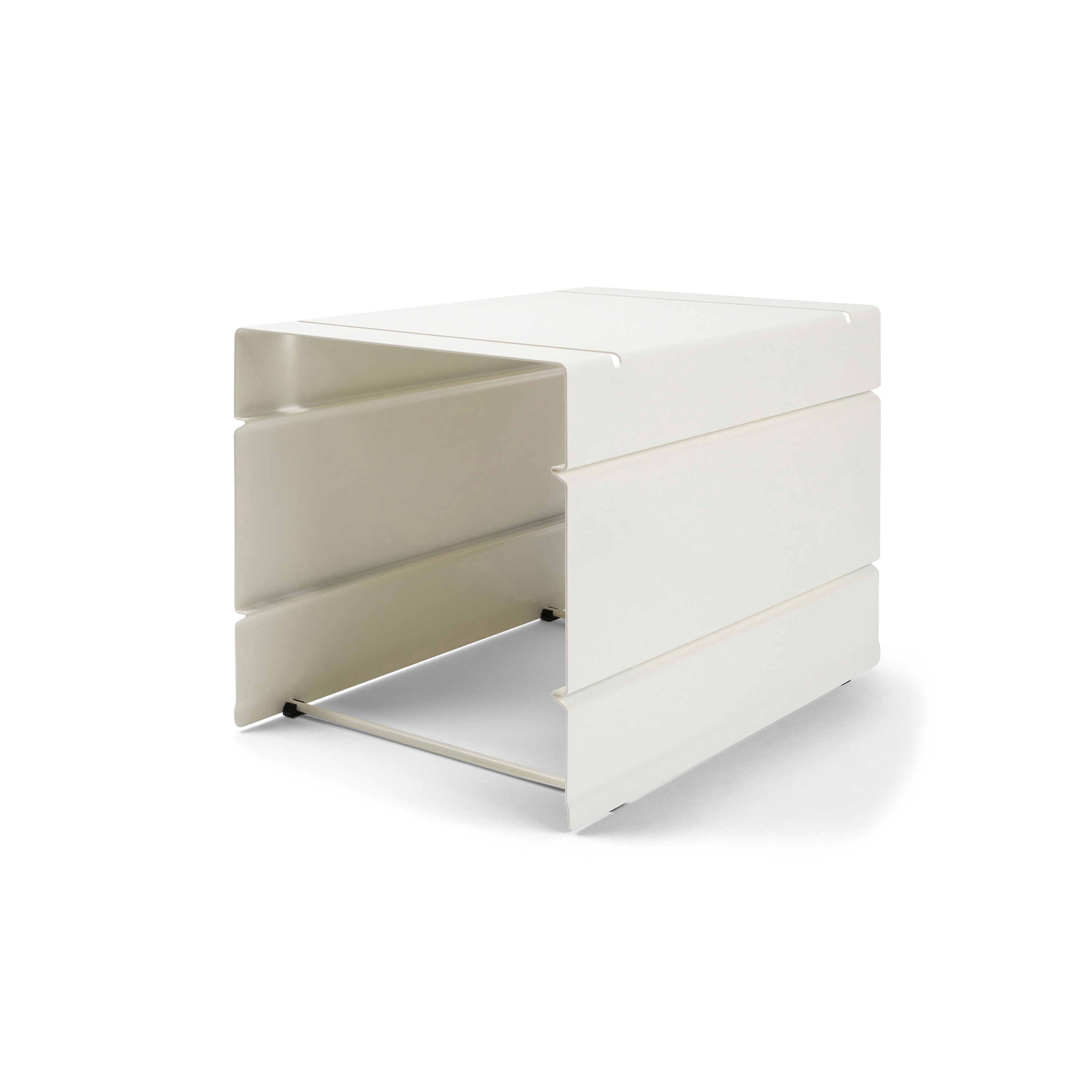 Atlas | Container, 2 compartments | pure white RAL 9010