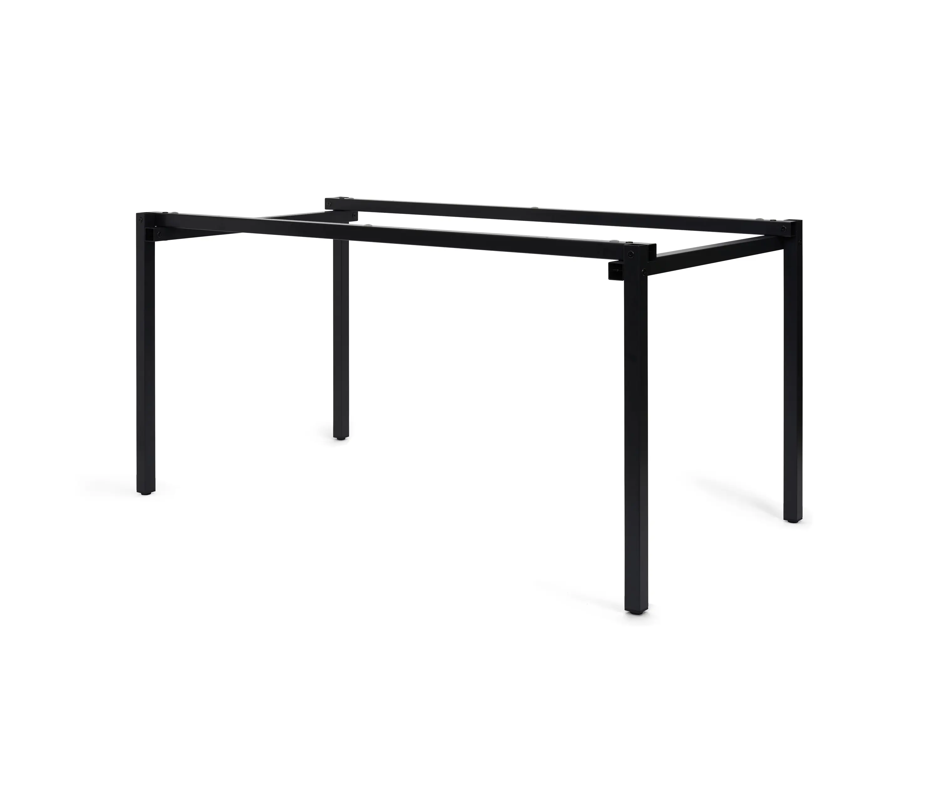 Magazin® - Erik, rectangular | Table Frame, black grey RAL 7021