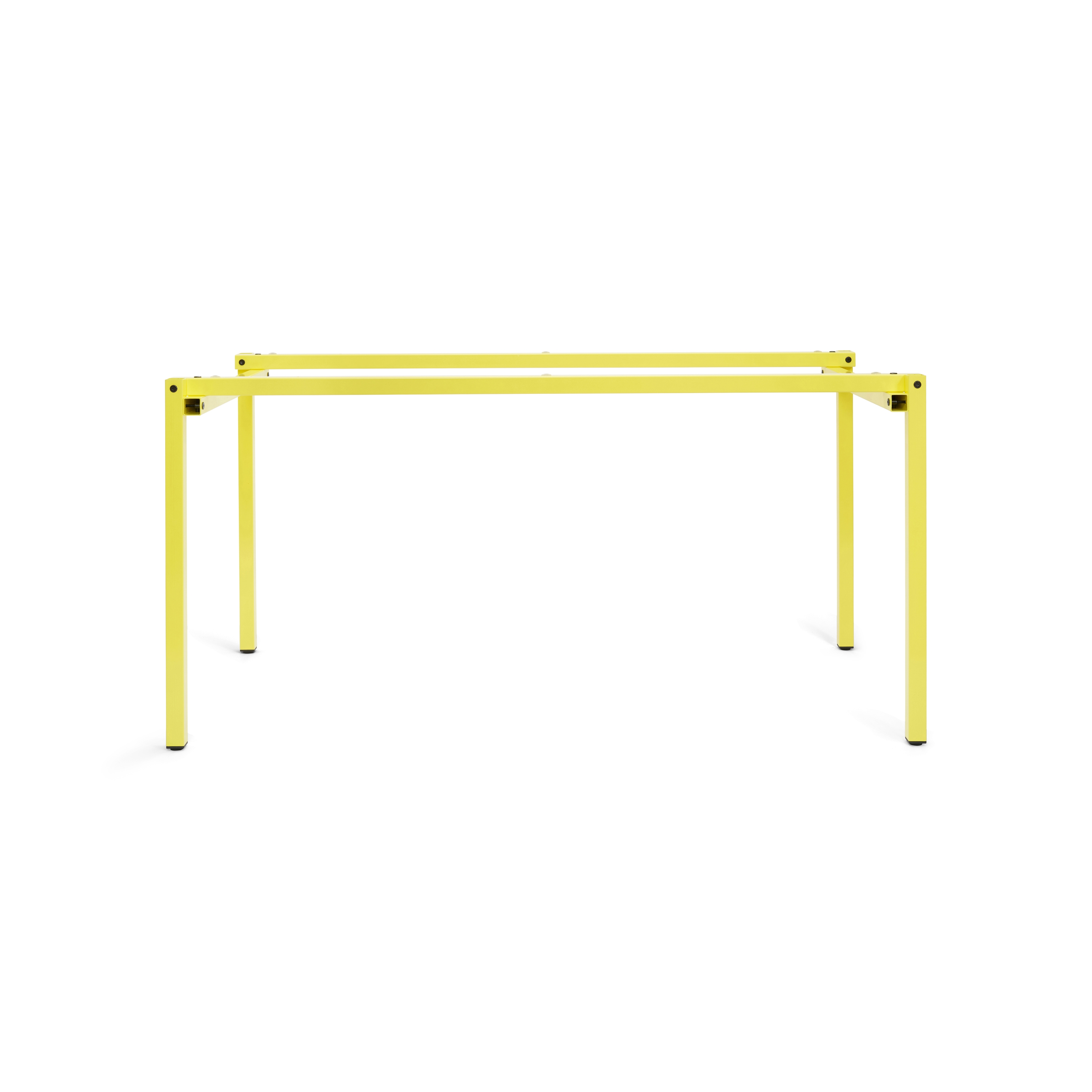 Erik, rectangular | Table Frame, sulfur yellow RAL 9016