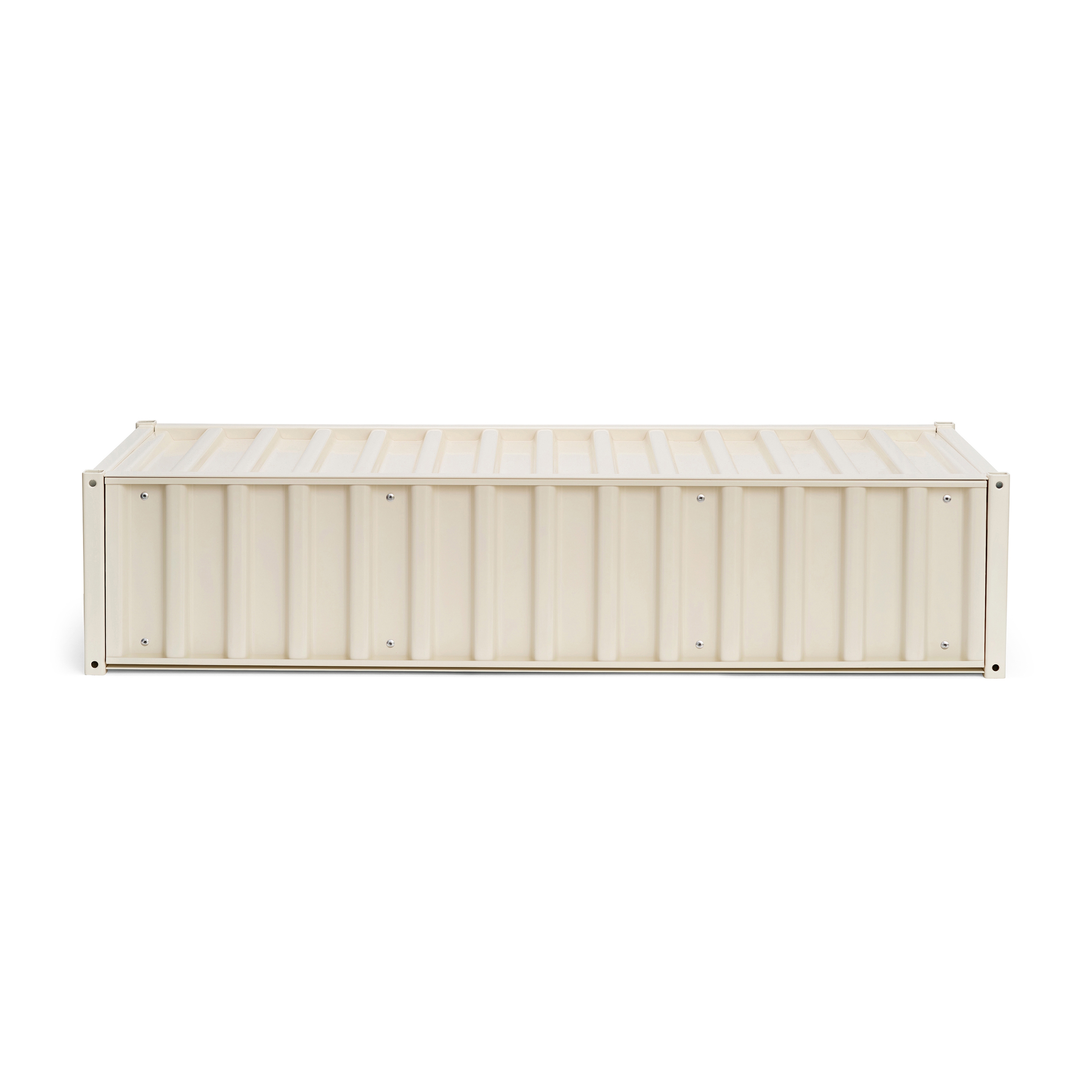 DS | Container flat - pearl white RAL 1013