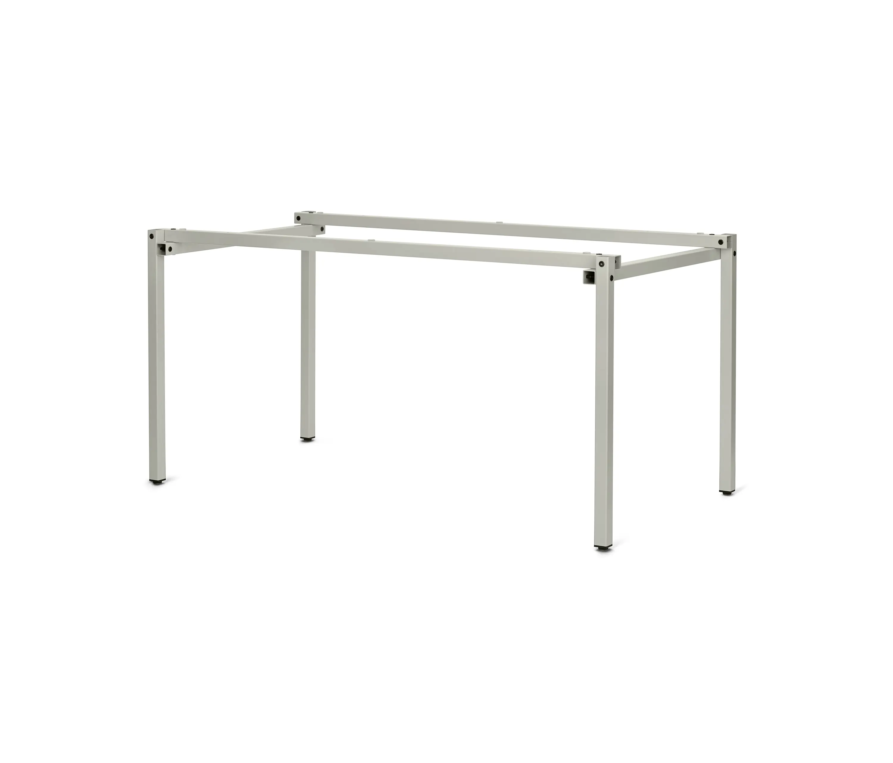 Magazin® - Erik, rectangular | Table Frame, pebble grey RAL 7032