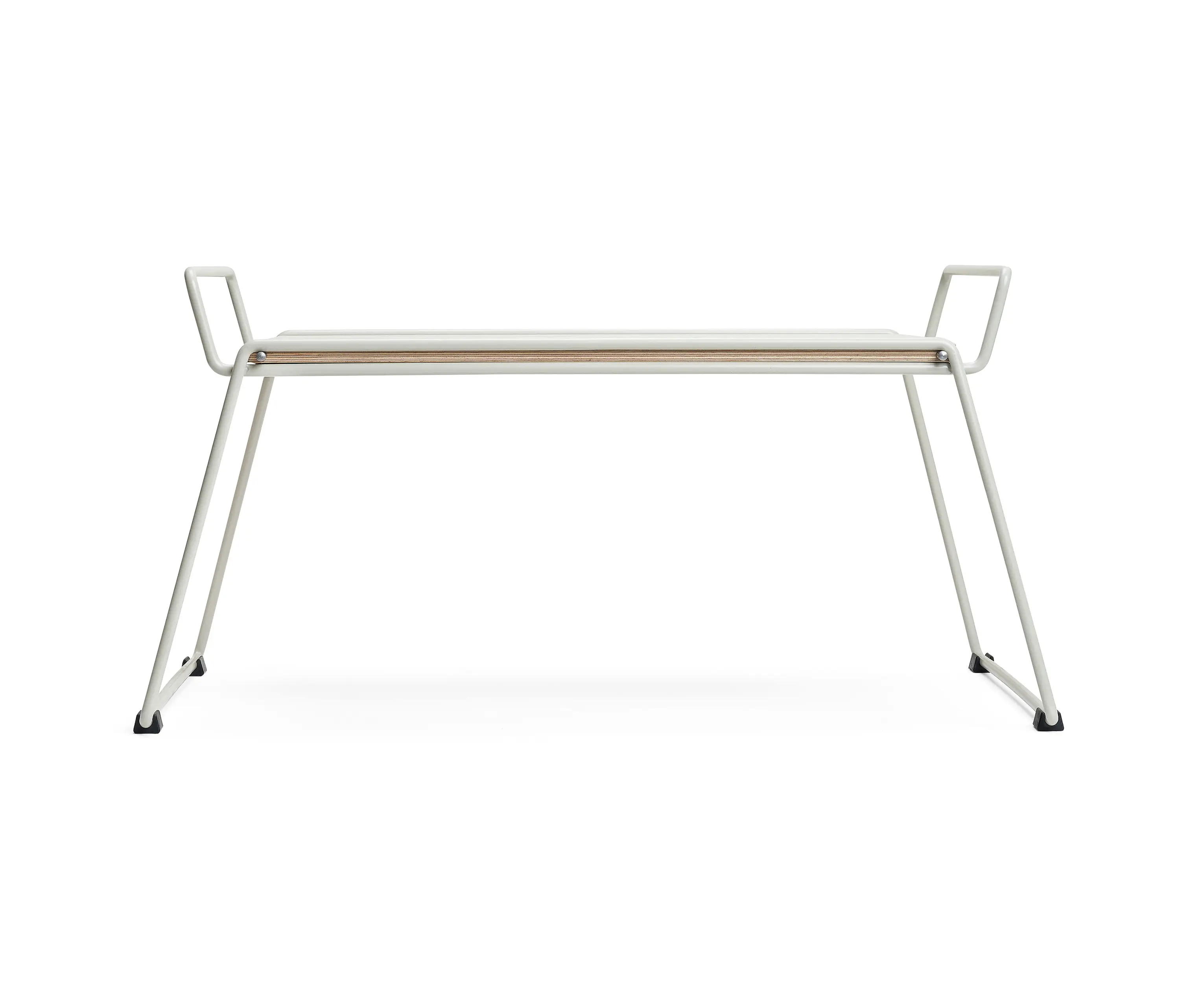 Magazin® - Bloch | Tray and Table, pebble grey RAL 7032 / mint