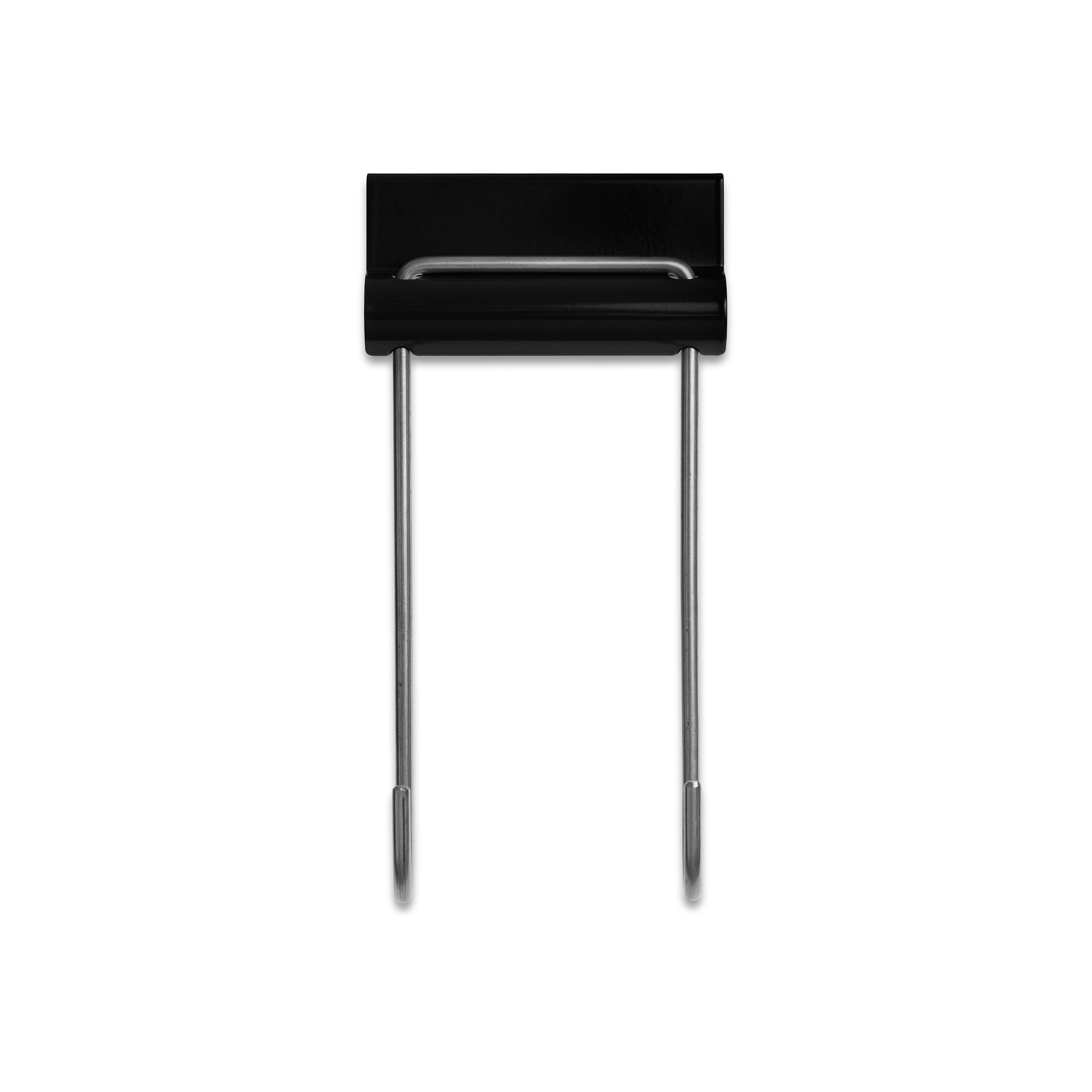 Louis | Over-the-door hook 40, black grey RAL 7021