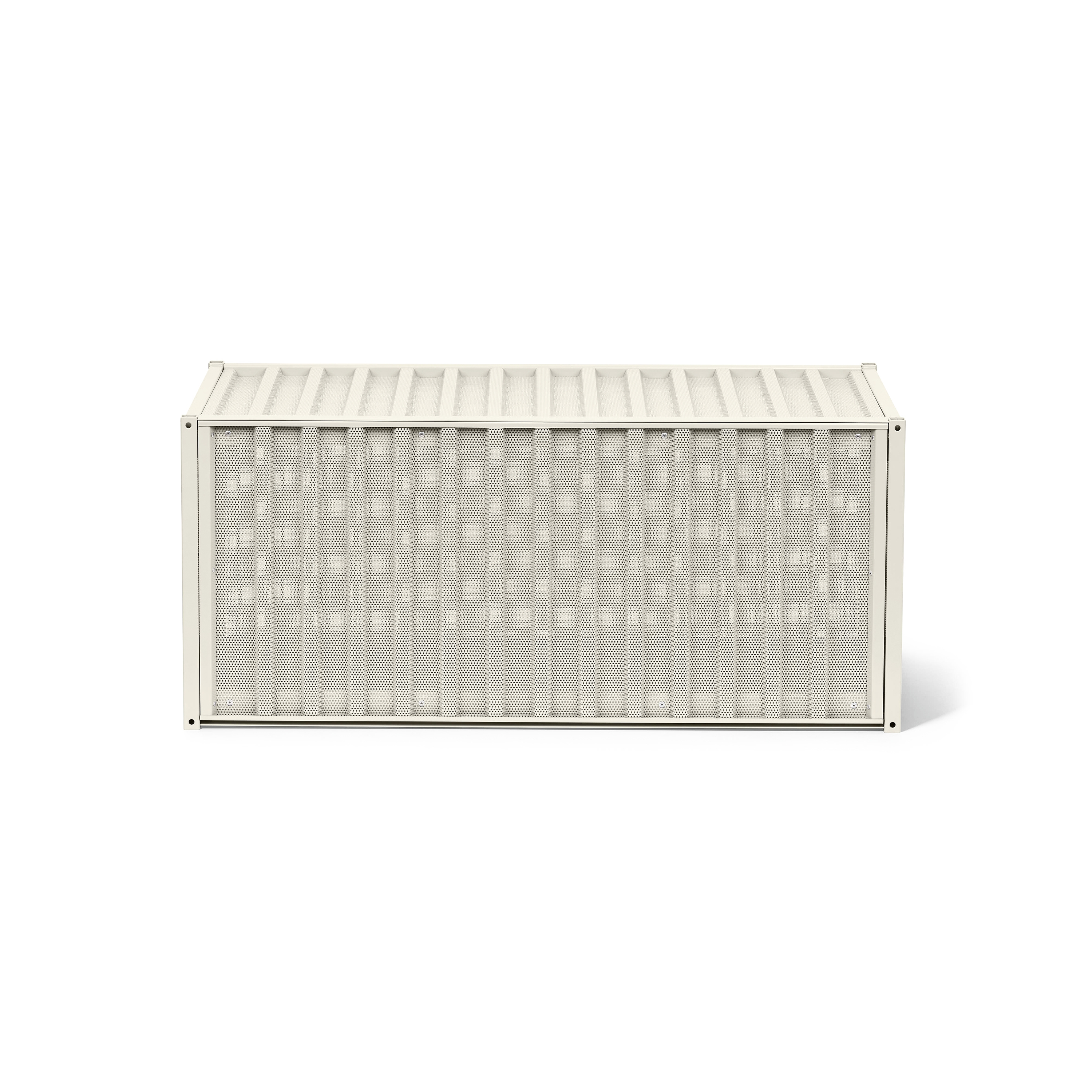 Display product DS | Container Air - pearl white RAL 1013 from manufacturer Magazin®