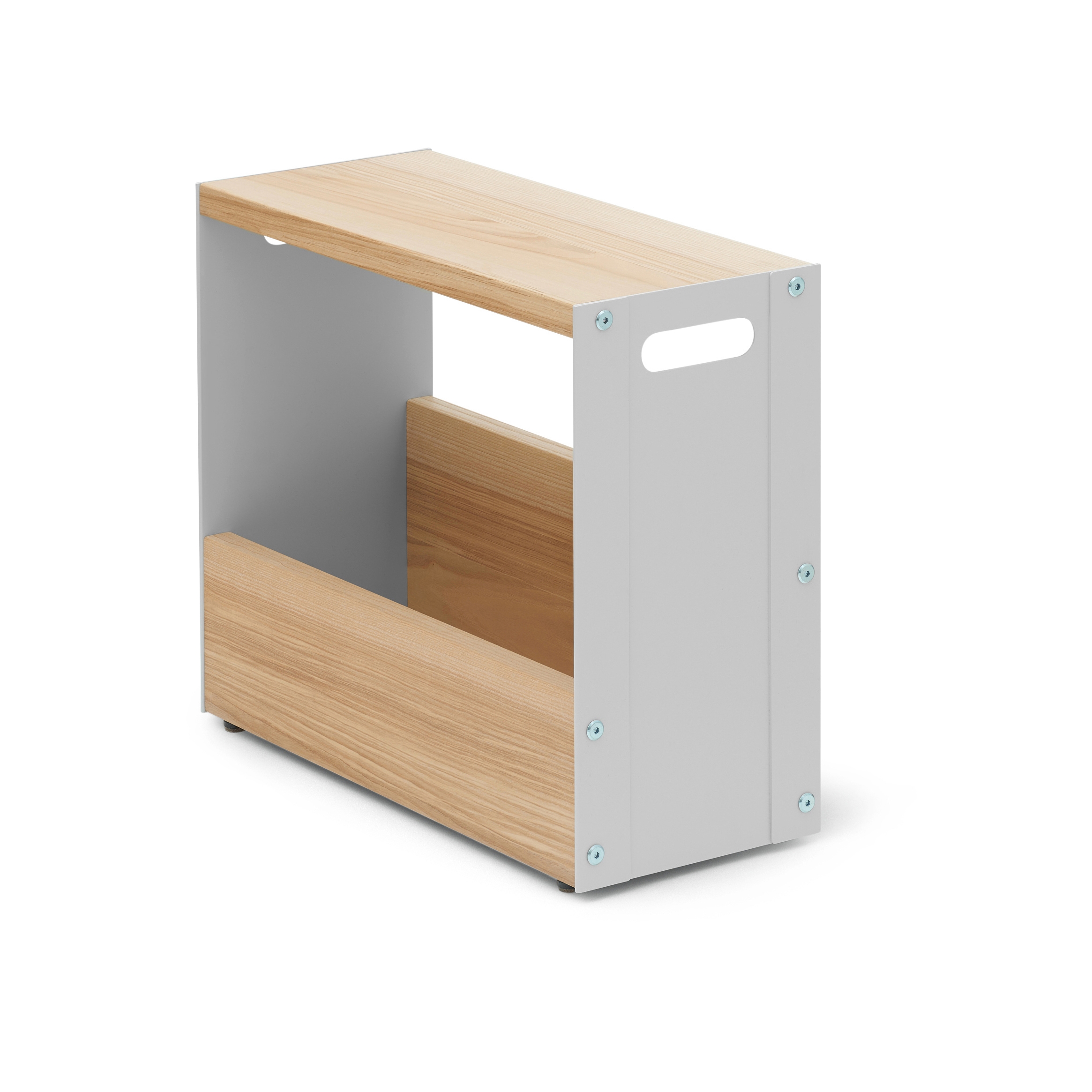 Anna | Stool and side table - RAL 7035 light grey