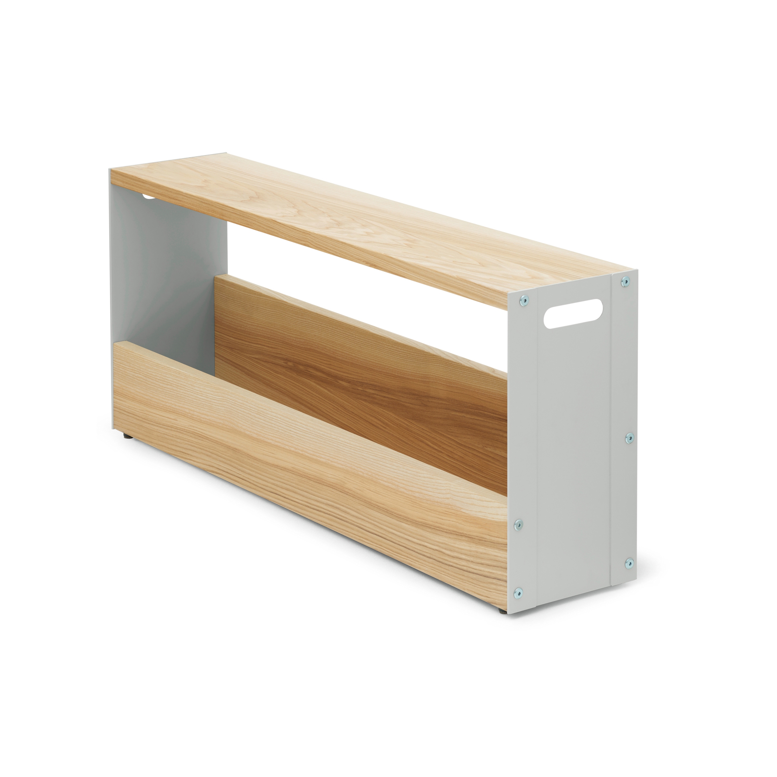 Anna | Bench and side table - RAL 7035 light grey