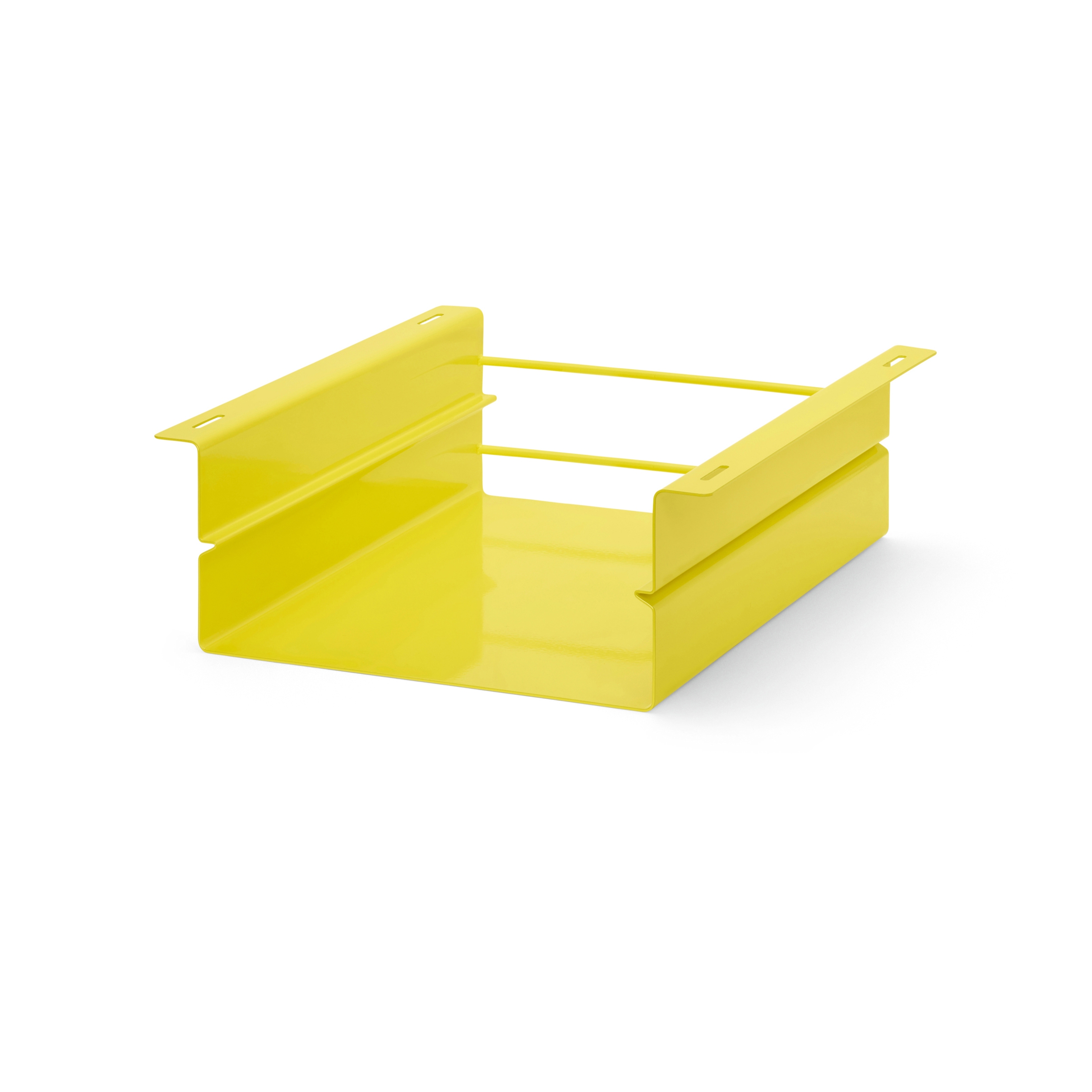 Display product Atlas | Container, 1 compartment | sulfur yellow RAL 1016 from manufacturer Magazin®