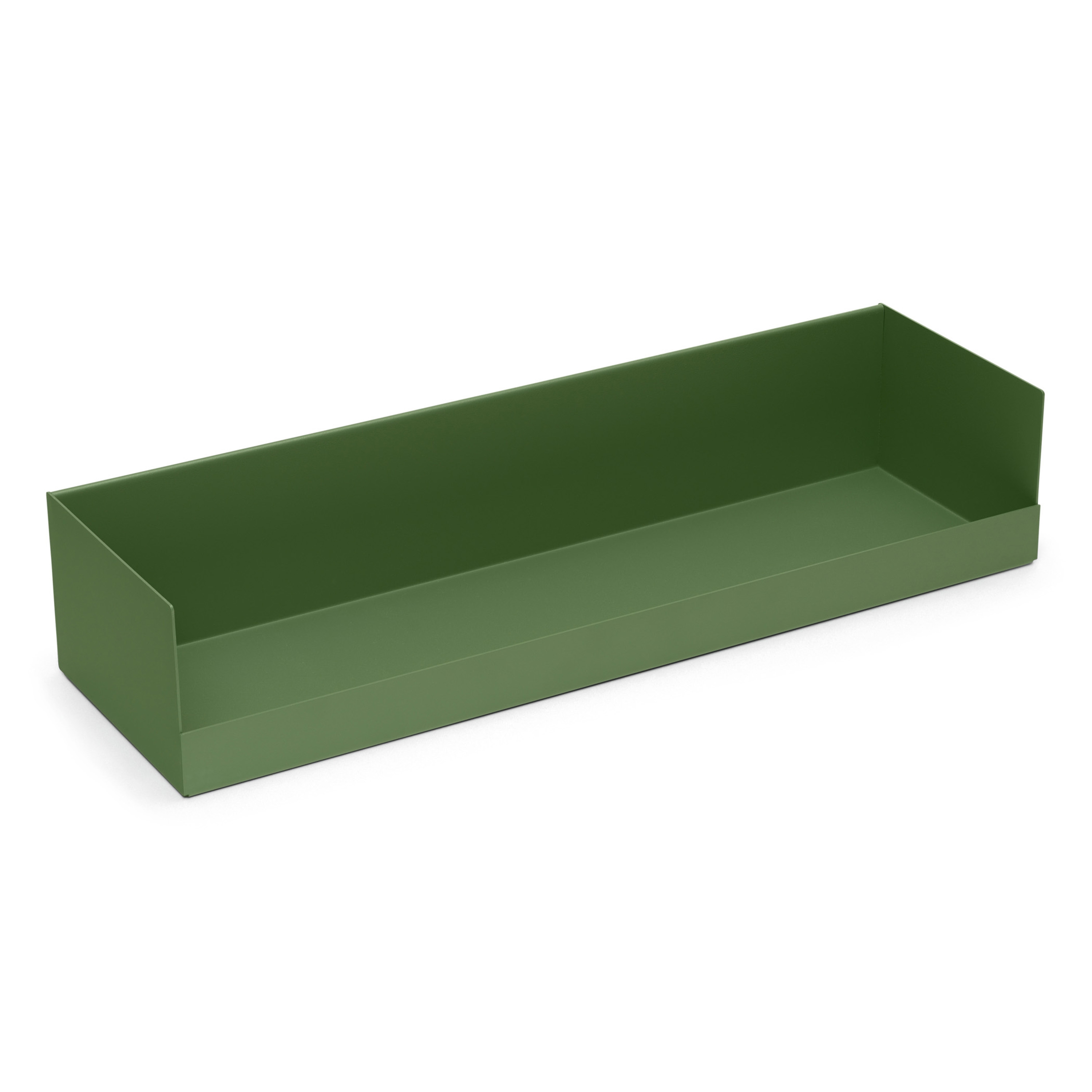 Display product Boks | Wall Shelf, small - reseda green RAL 6011 from manufacturer Magazin®