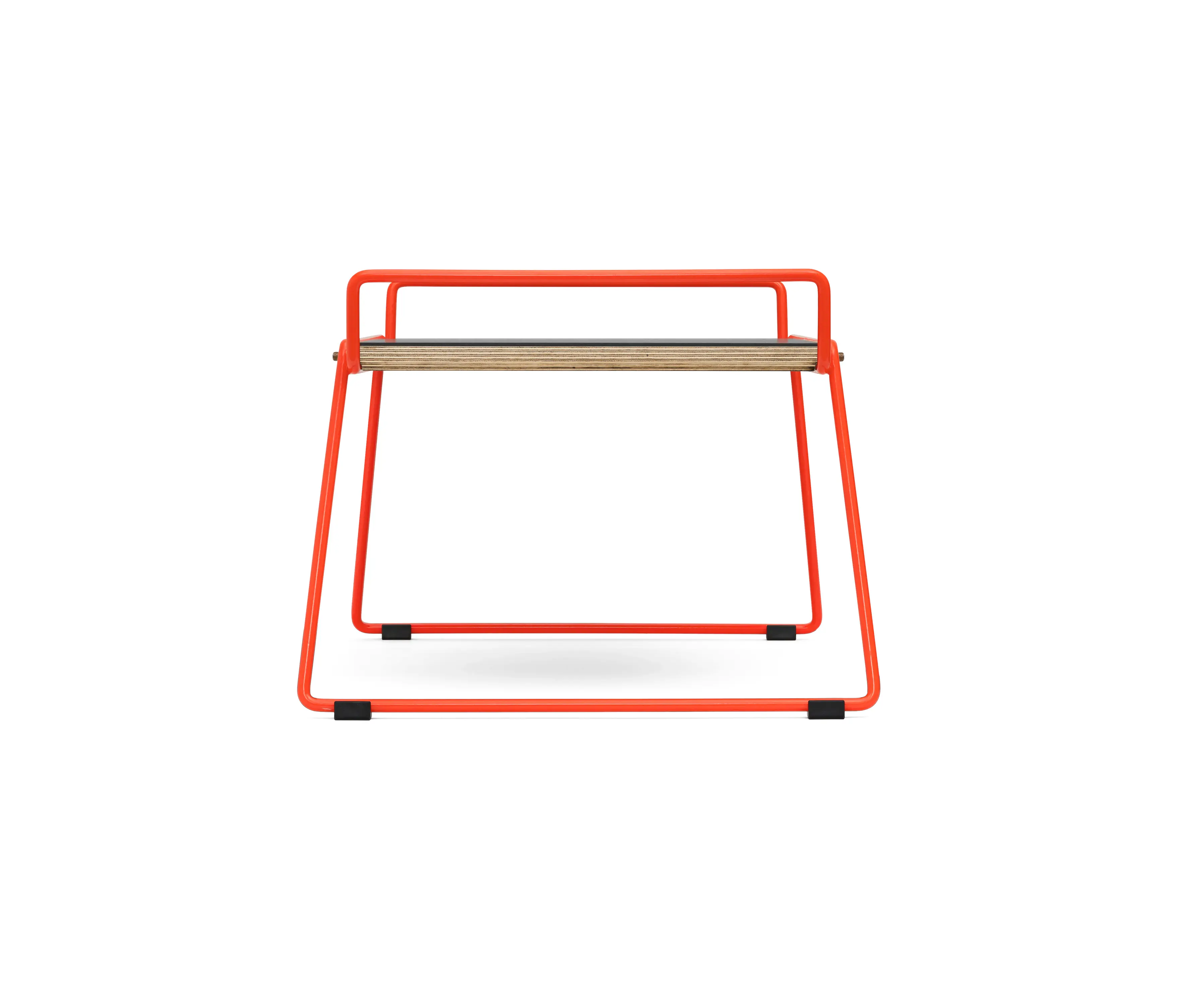 Magazin® - Bloch | Tray and Table, luminous orange RAL 2005 / Black