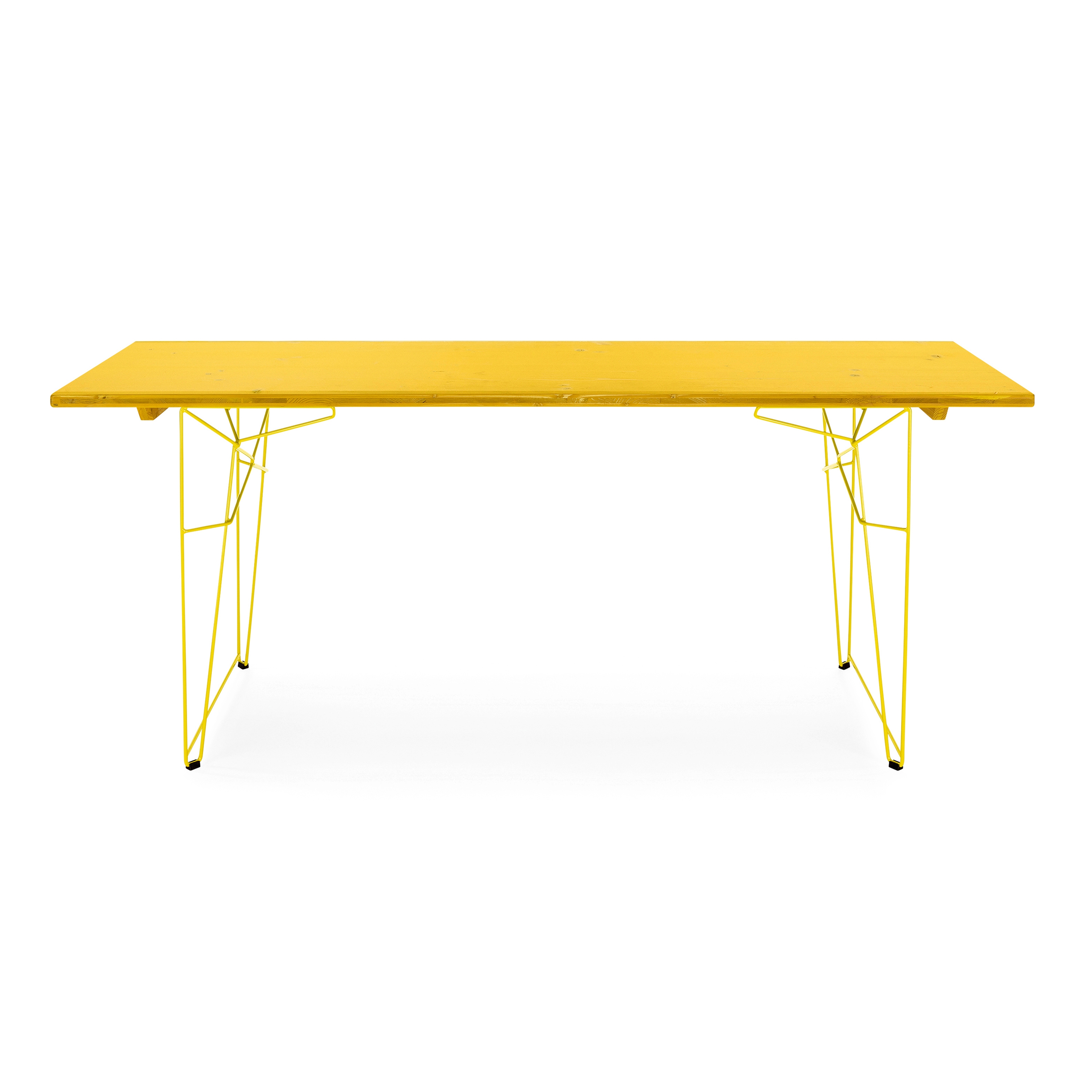 Mostra il prodotto LTL | Table and Couch, tabletop zinc yellow RAL 1018 del produttore Magazin®