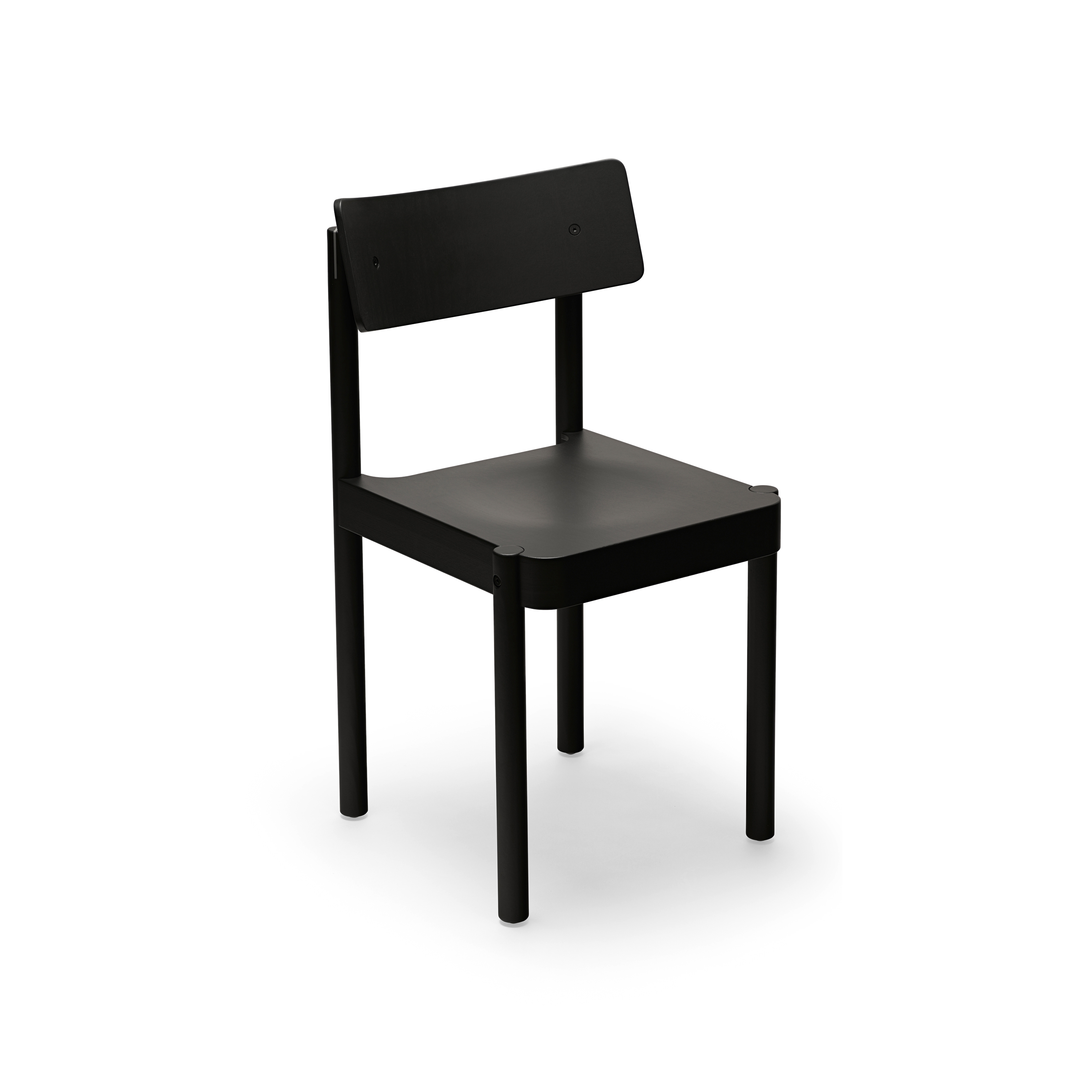 Display product Einser | Stuhl, RAL 9017 traffic black / RAL 7037 dusty grey from manufacturer Magazin®