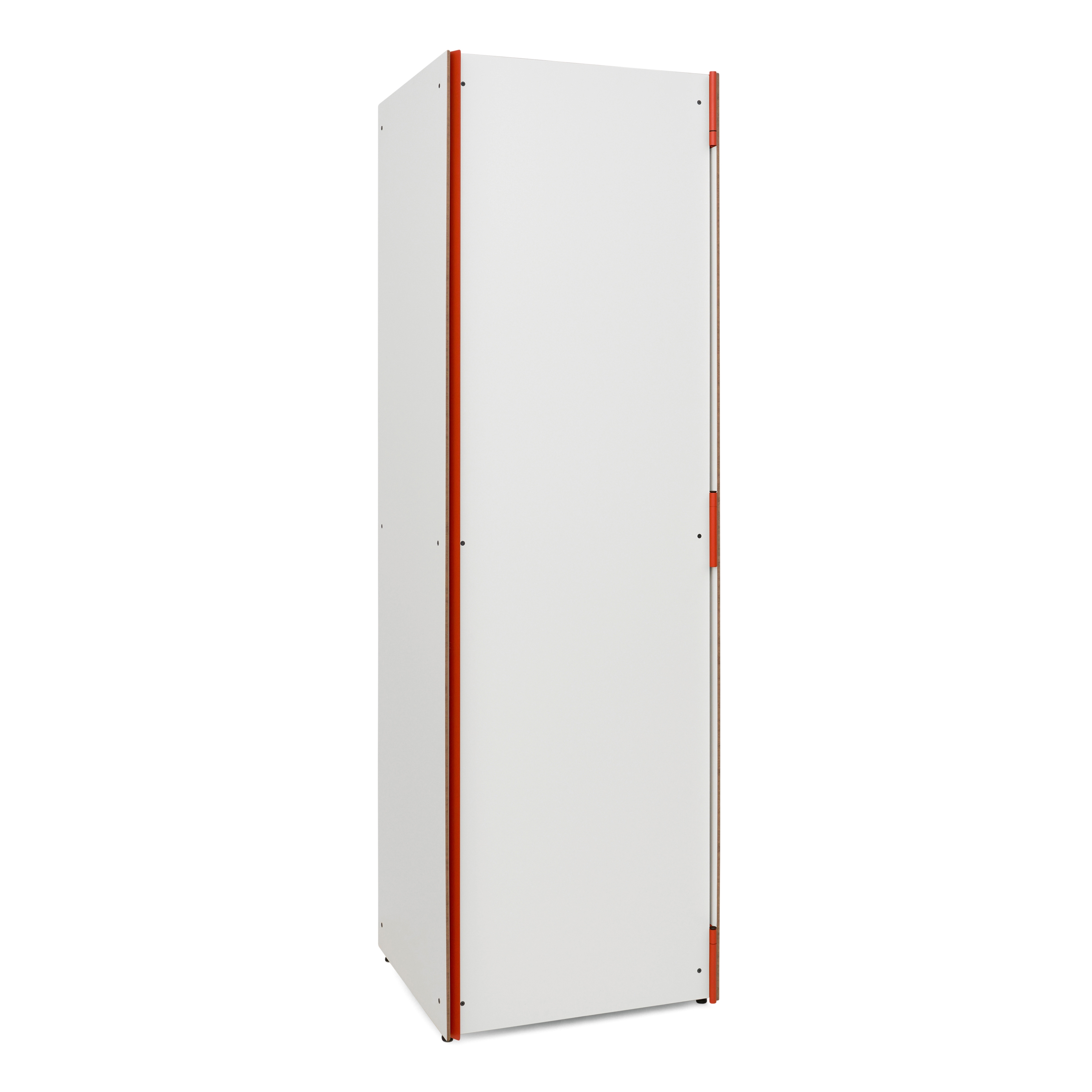 P100 | Cabinet, White / RAL 2001 red orange