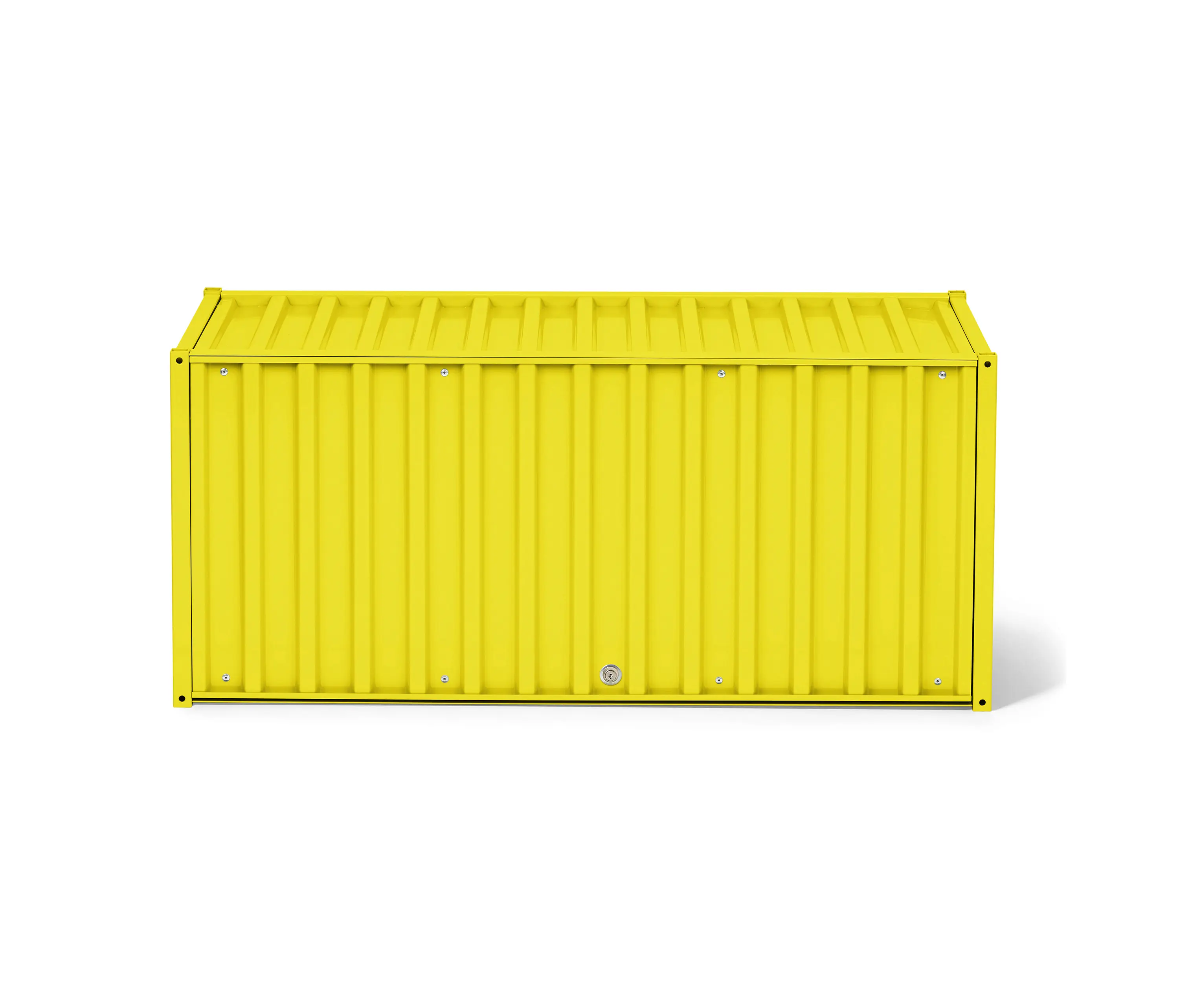 Magazin® - DS | Container - with lock, sulfur yellow RAL 1016