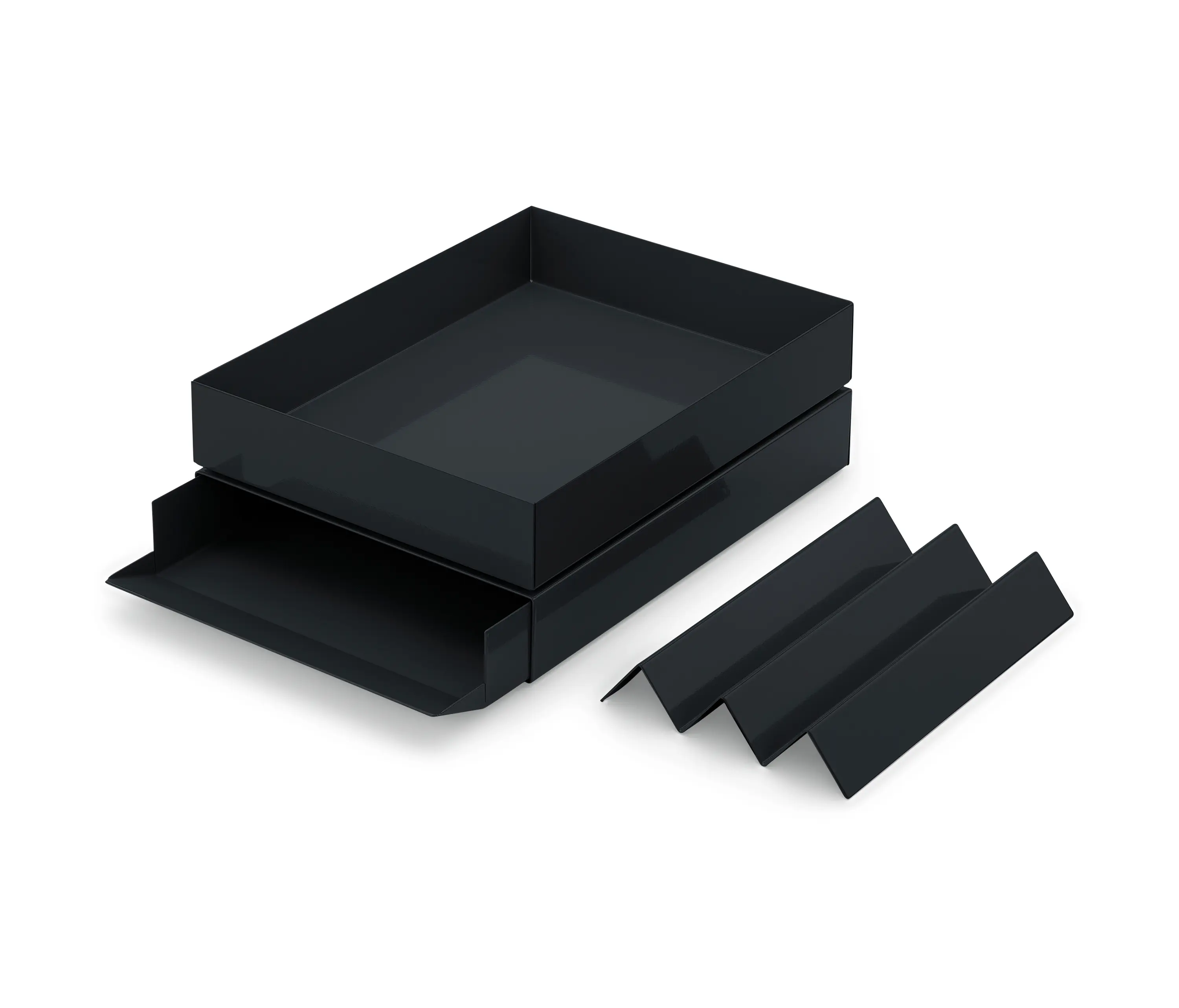 Magazin® - Stapler | Knicker, Filing Tray, black grey RAL 7021