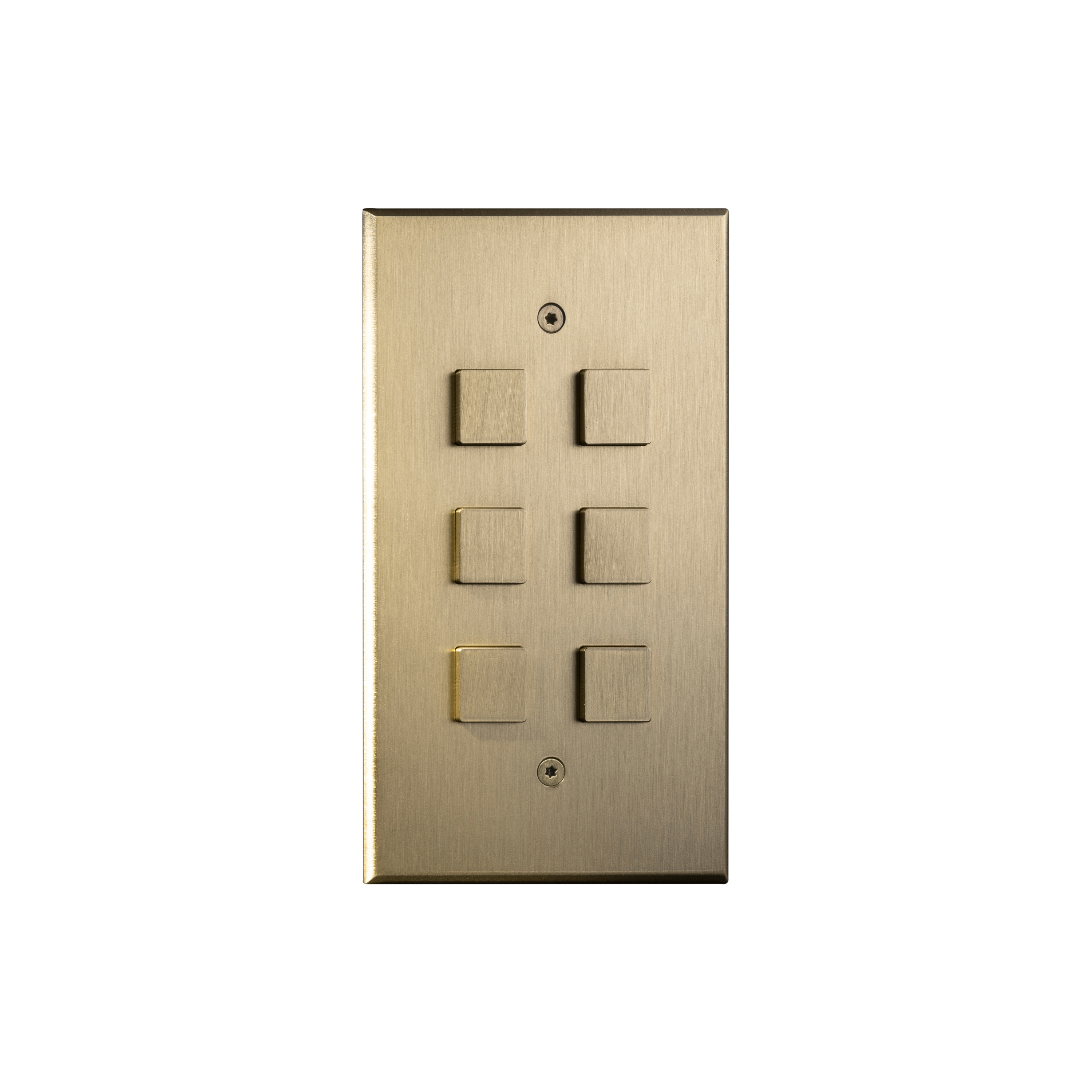 Mostra il prodotto Cullinan - Brushed brass - Large square button del produttore Atelier Luxus