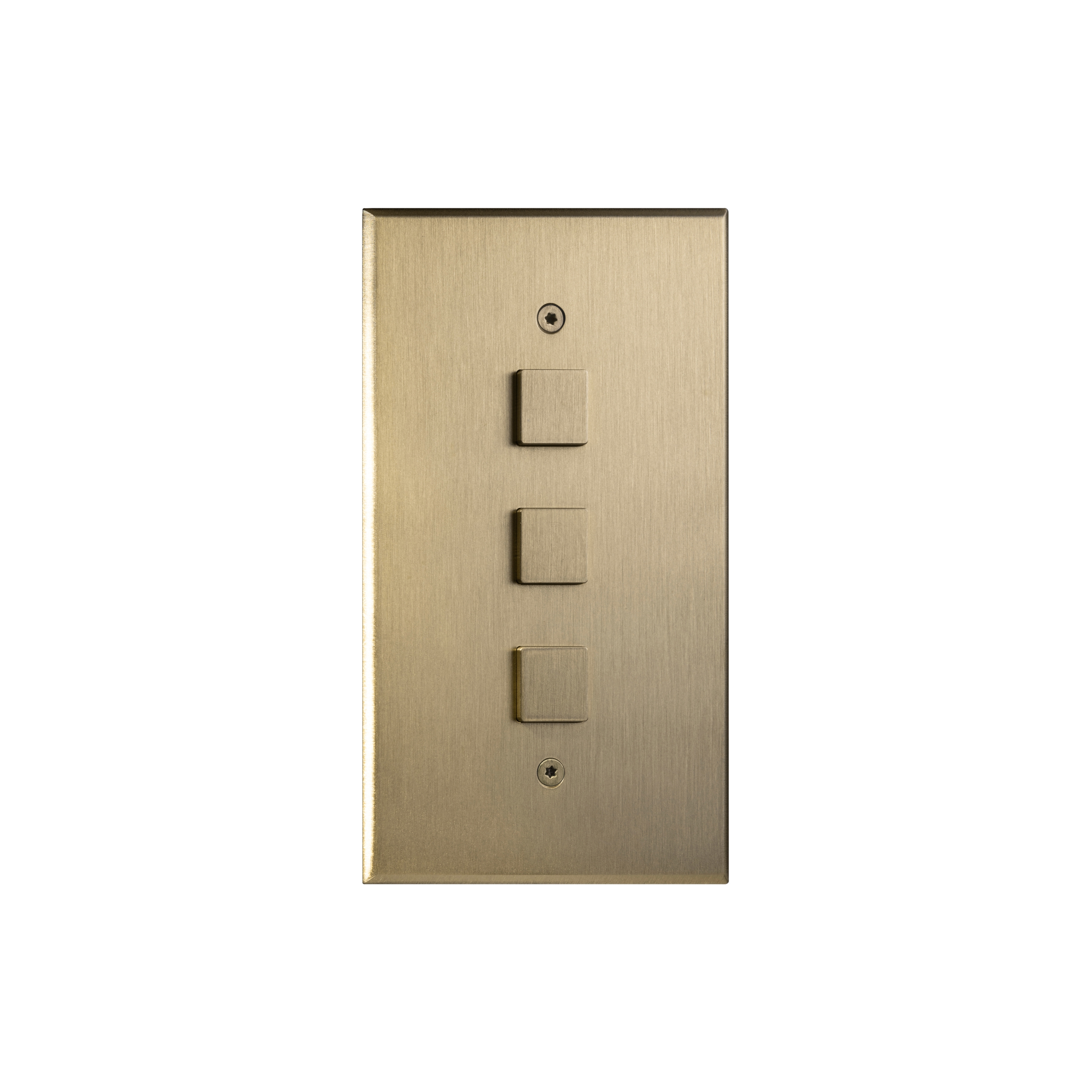 Mostra il prodotto Cullinan - Brushed brass - Large square button del produttore Atelier Luxus