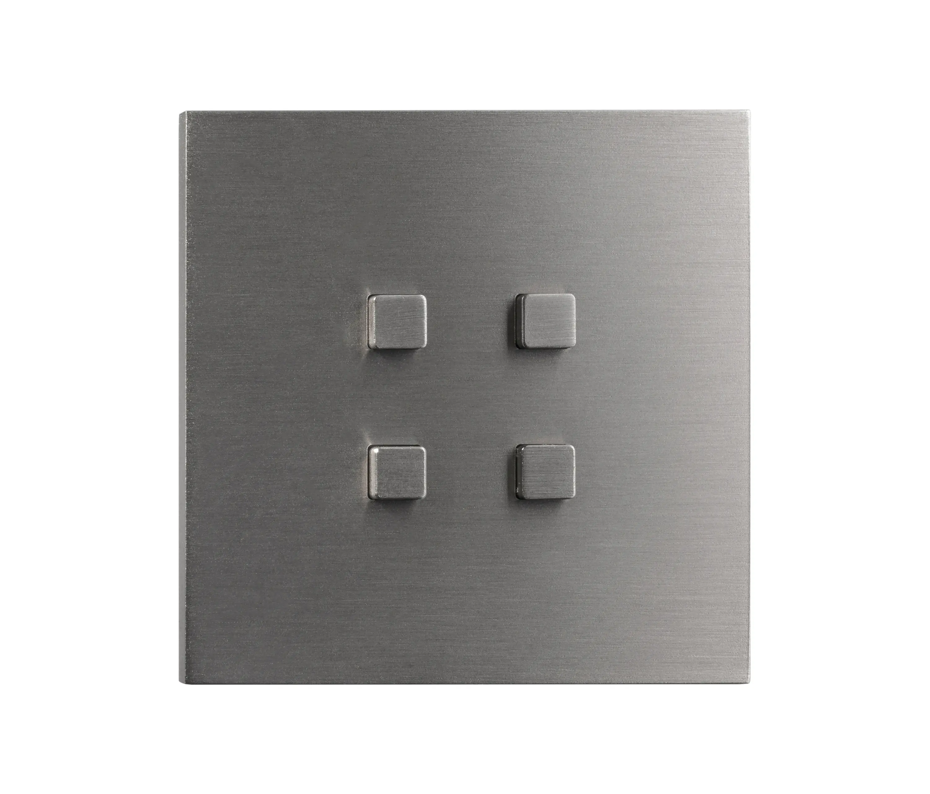 Atelier Luxus - Facet - Brushed nickel - Square push-button