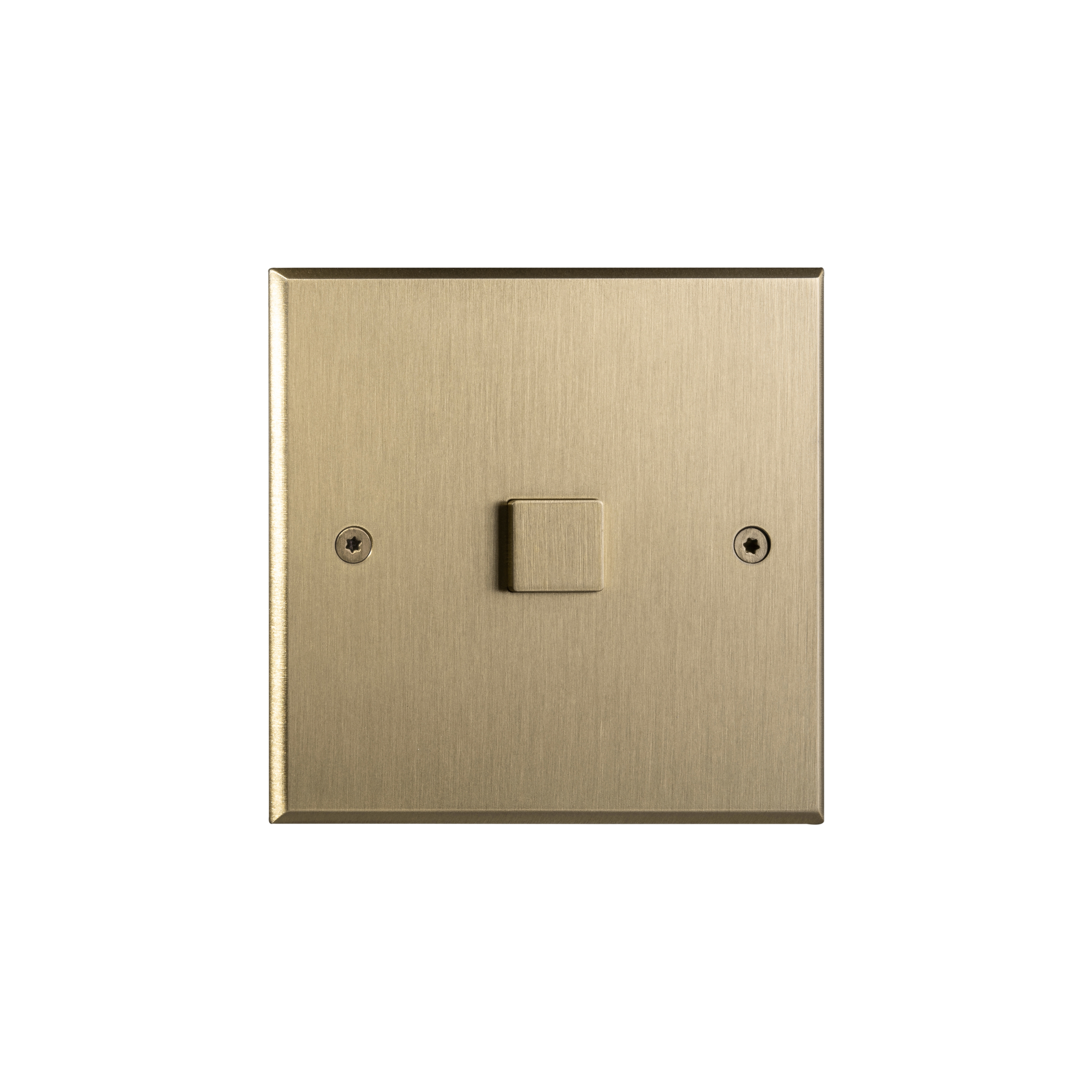 Mostra il prodotto Hope - Brushed brass - Large square button del produttore Atelier Luxus