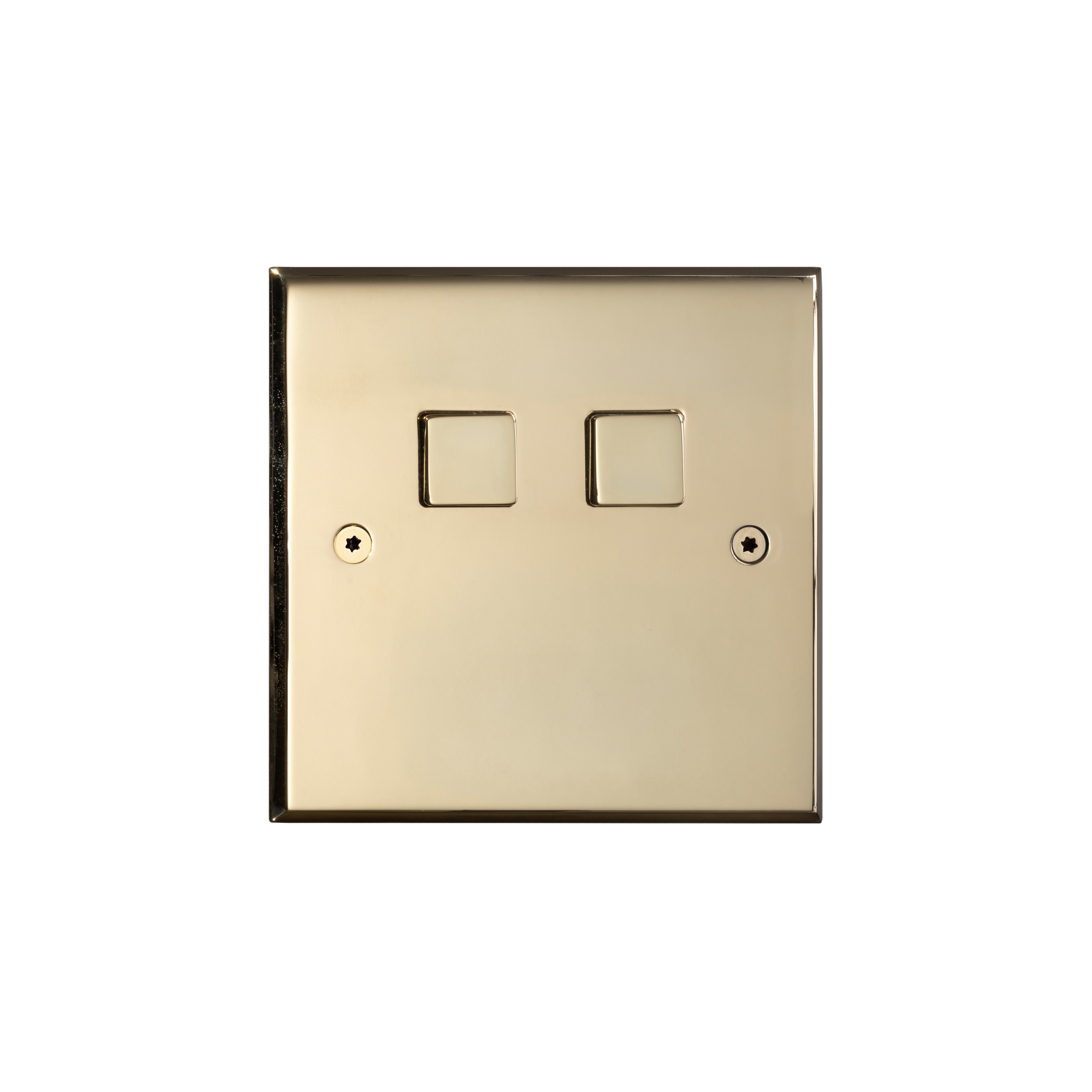 Mostra il prodotto Hope - Mirror brass - 2 large square button del produttore Atelier Luxus