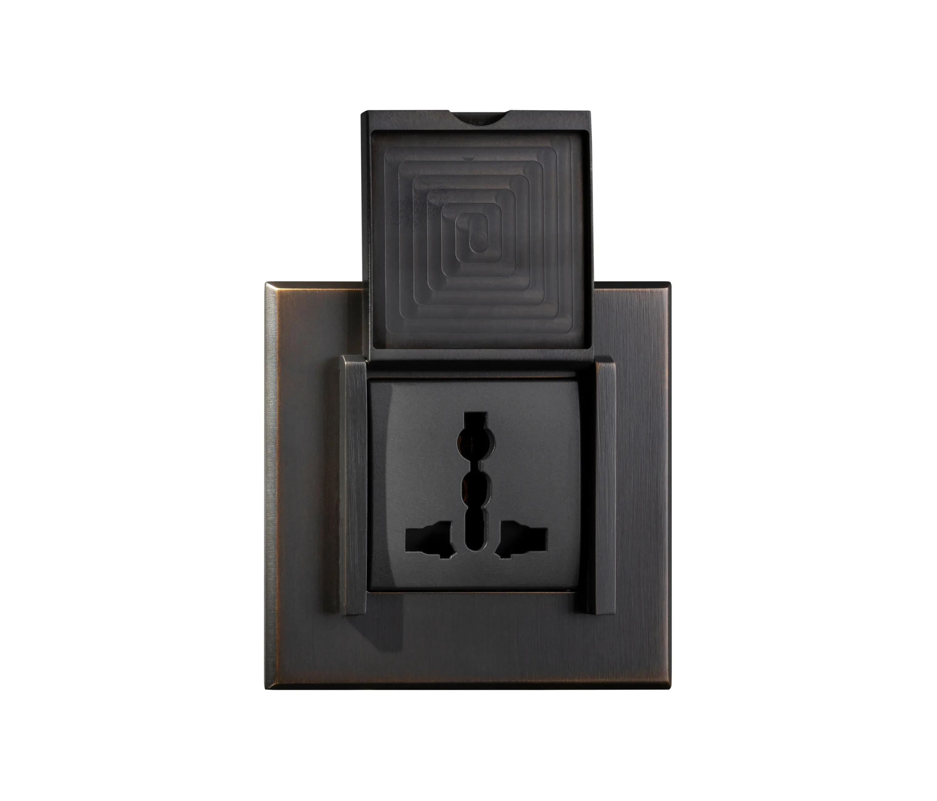 Atelier Luxus - Regent - Medium bronze - Multi-standard socket with lid