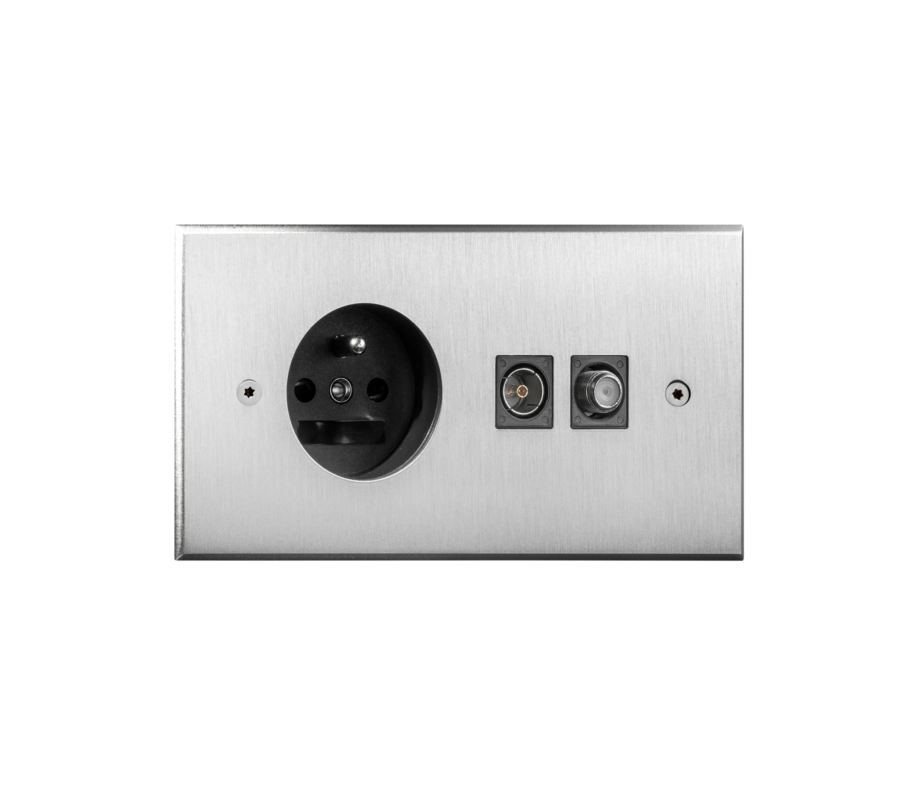 Atelier Luxus - Cullinan - Brushed nickel - socket - connectors