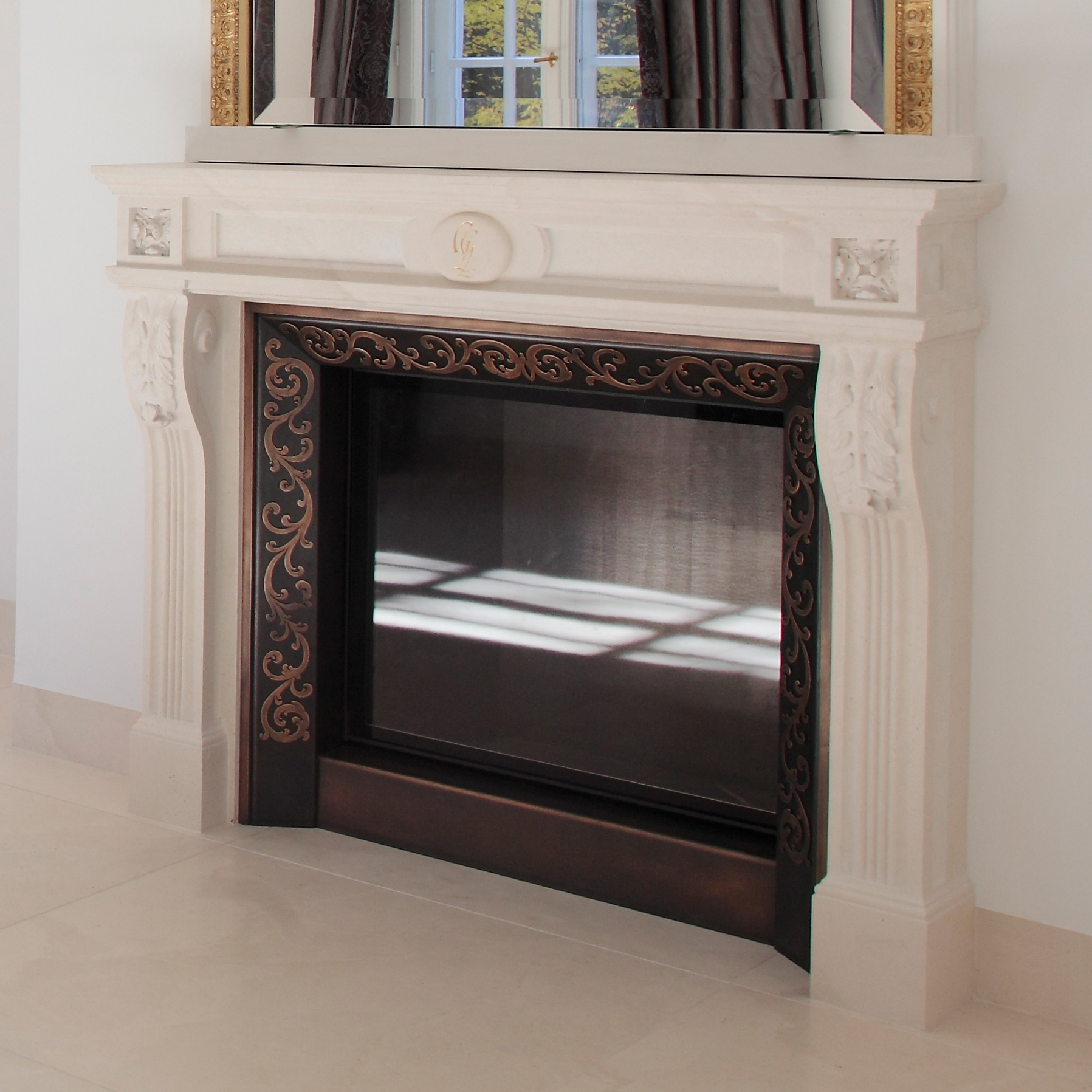 Display product Fireplace Surrounds | FGG from manufacturer Bergmeister Kunstschmiede