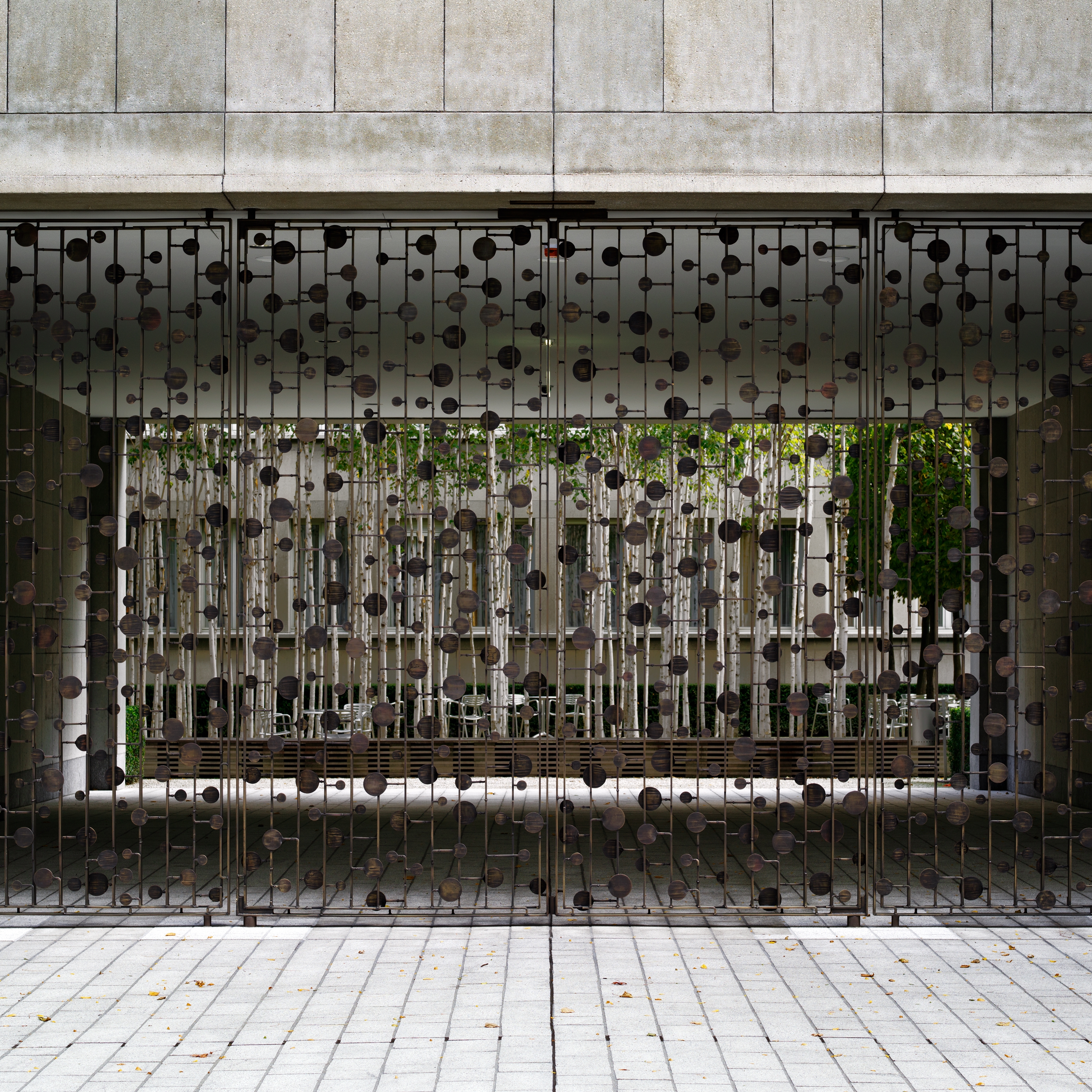 Display product Gates | Novartis from manufacturer Bergmeister Kunstschmiede