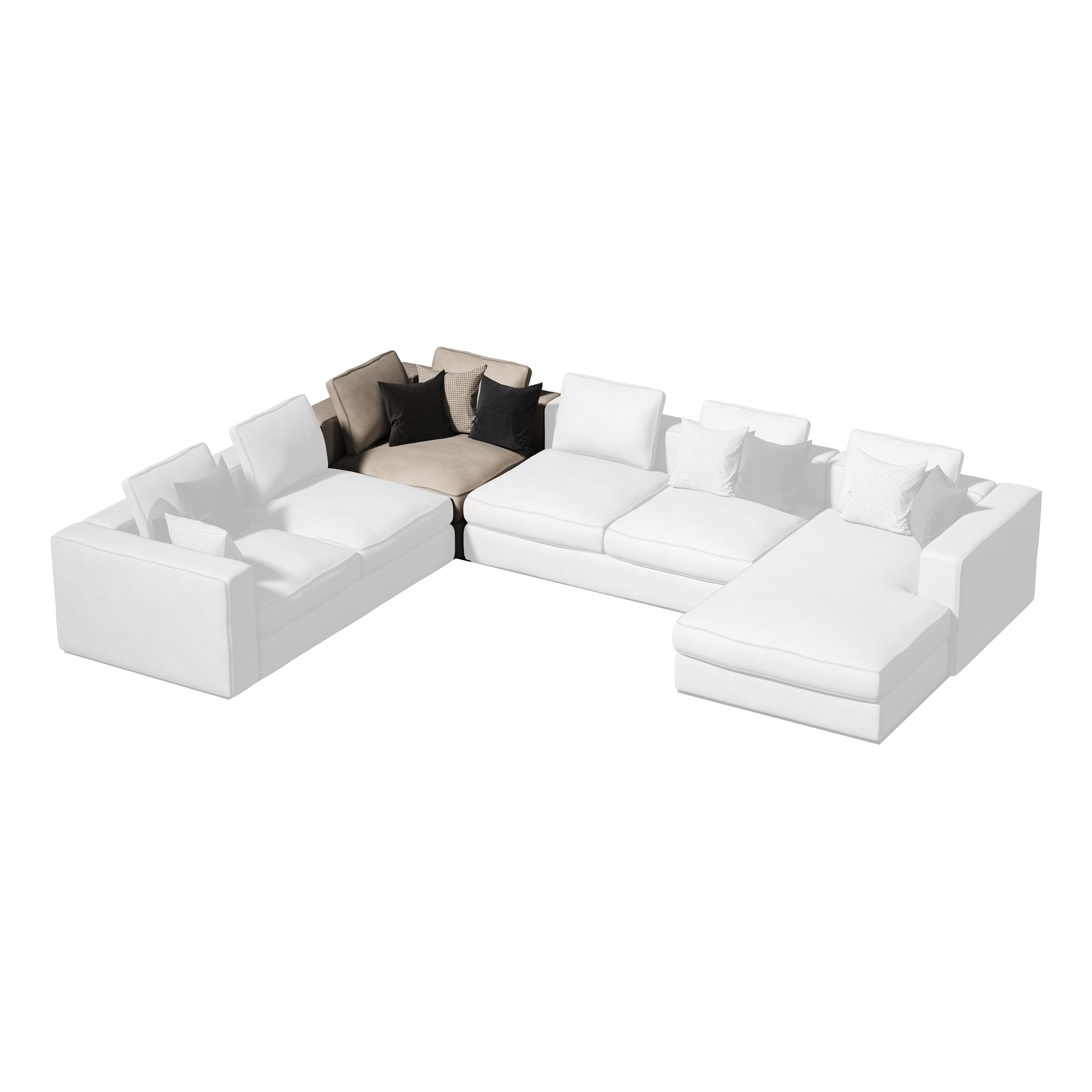 Mostra il prodotto Eclipse - Sofa del produttore CPRN HOMOOD