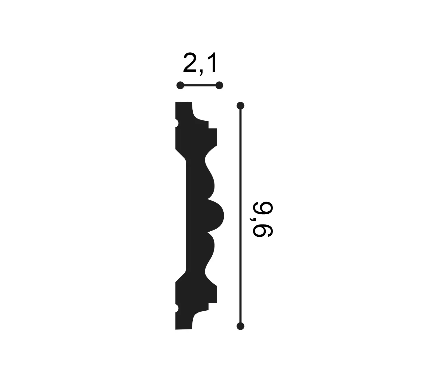 Orac Decor® - Wall Mouldings - P9020
