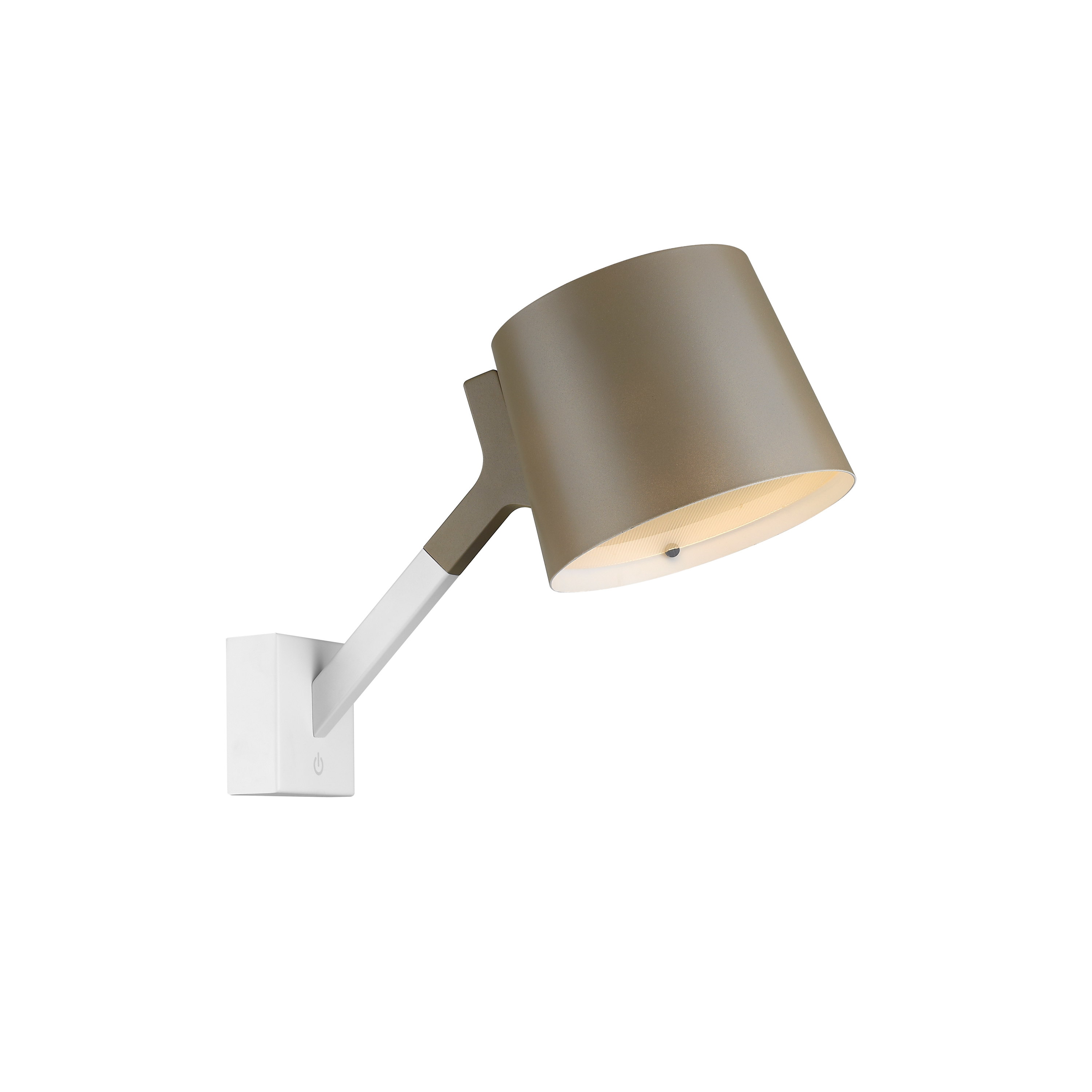 Y WALL white sandy grey