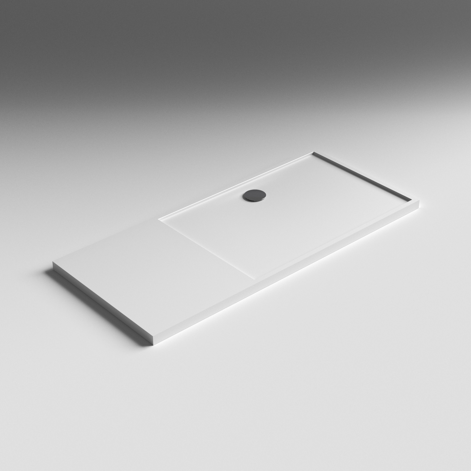 Mostrar el producto Shower Tray in ASTONE del fabricante Berloni Bagno