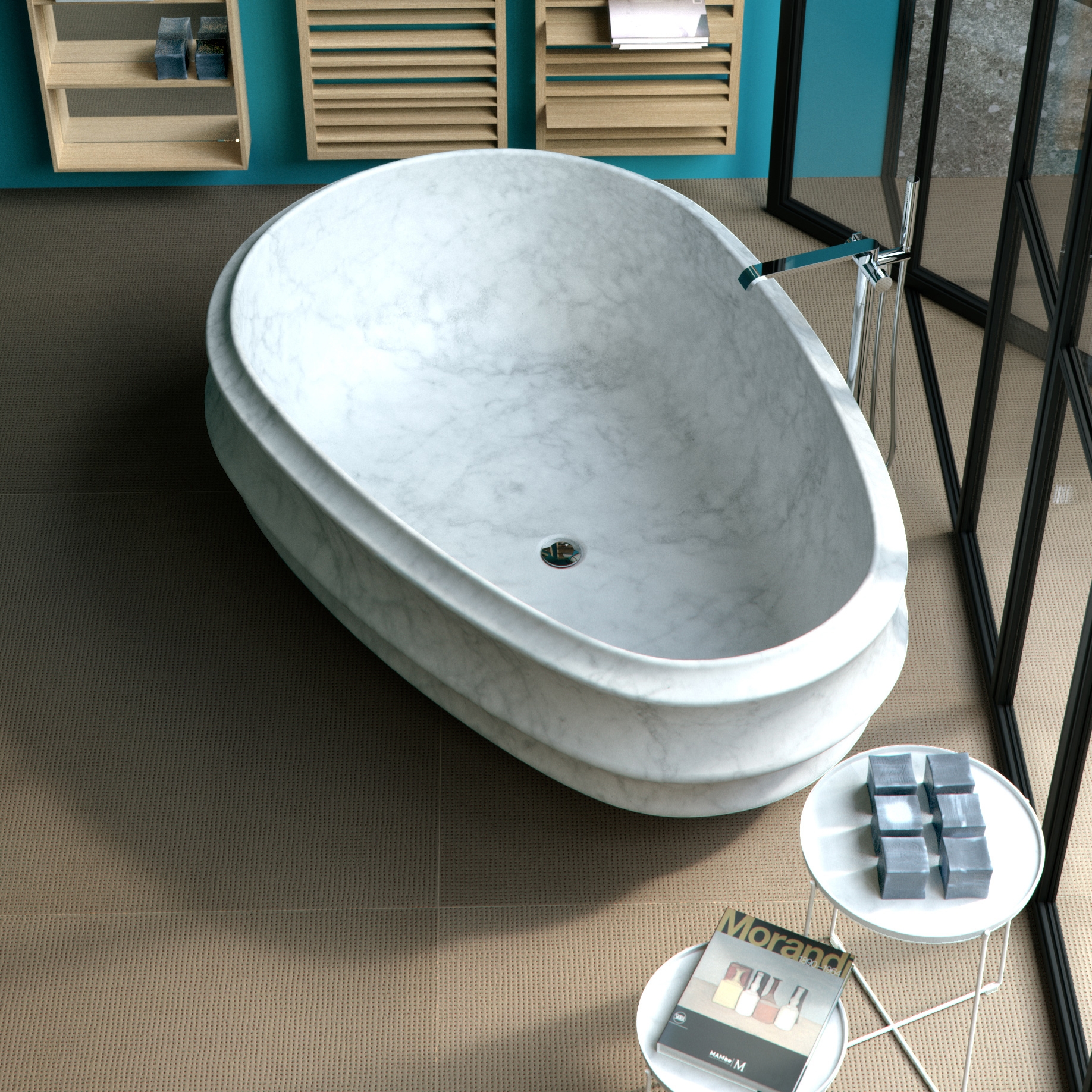 Mostrar el producto Burlesque Ovaloide del fabricante Berloni Bagno