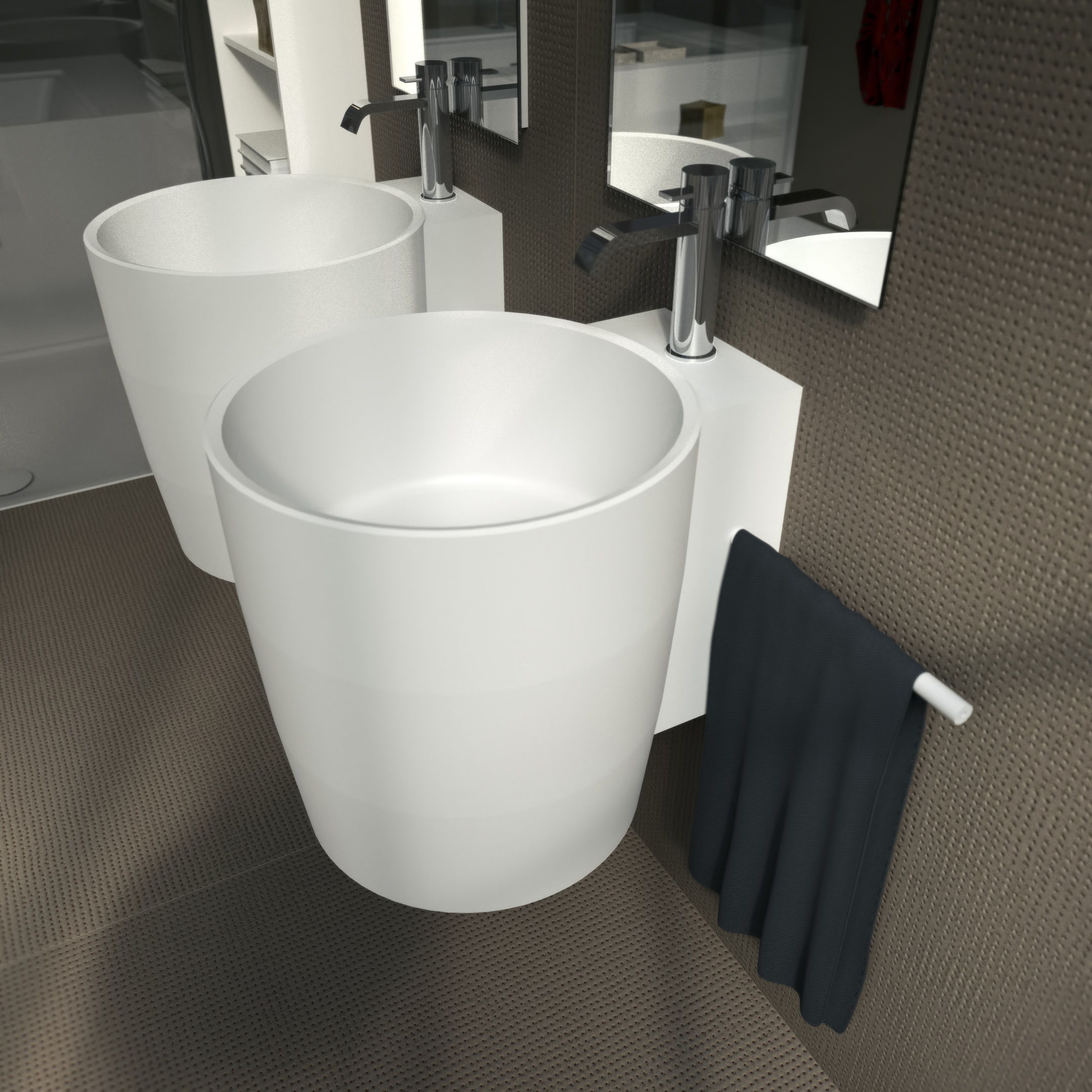 Mostrar el producto Entasi Hanging del fabricante Berloni Bagno