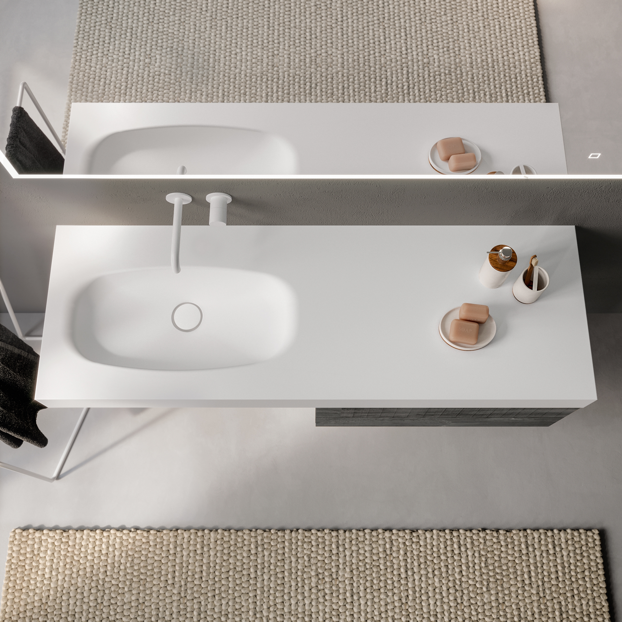 Mostra il prodotto Top Astone Soft 120 mm del produttore Berloni Bagno