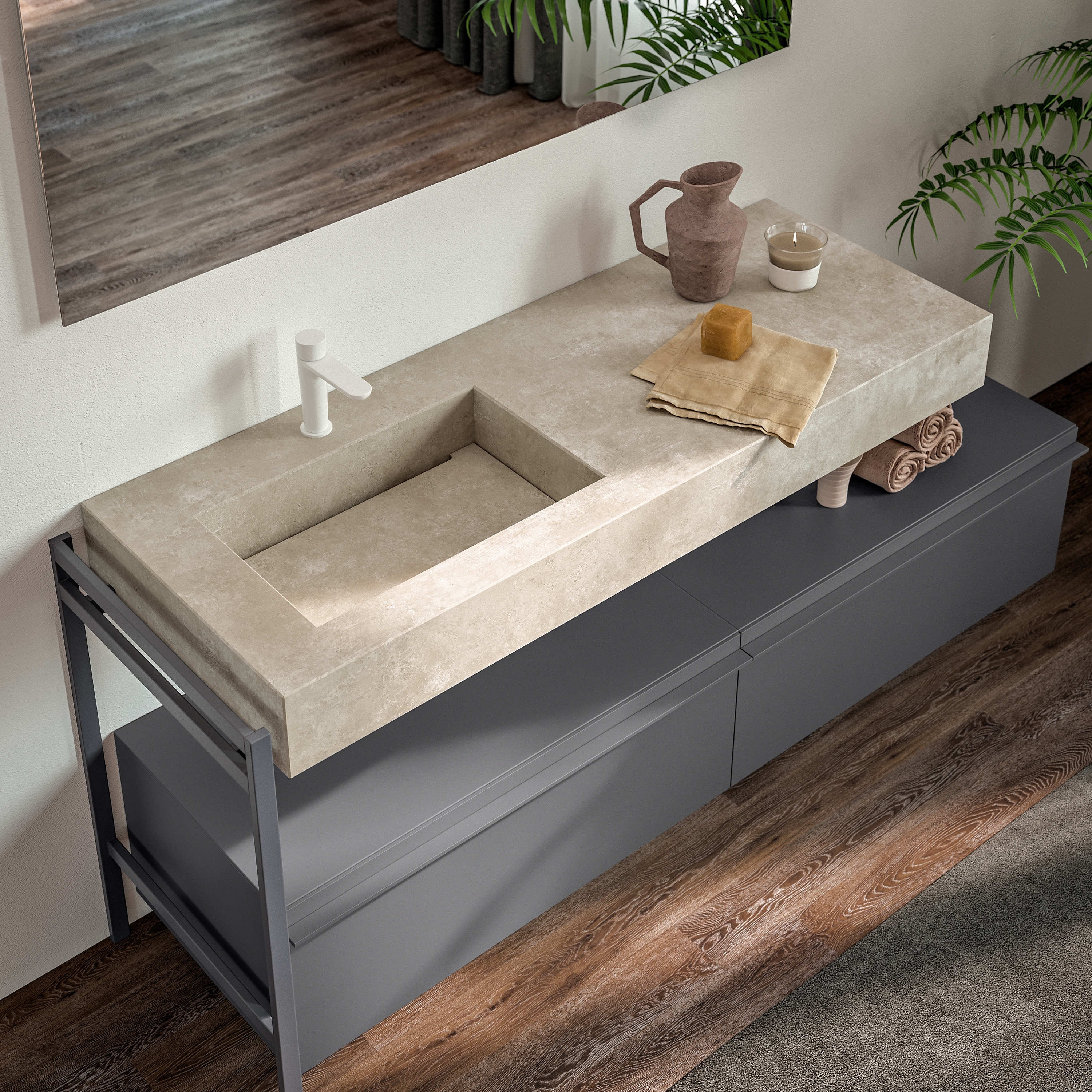 Mostrar el producto Thicker Gres Tops Cover del fabricante Berloni Bagno