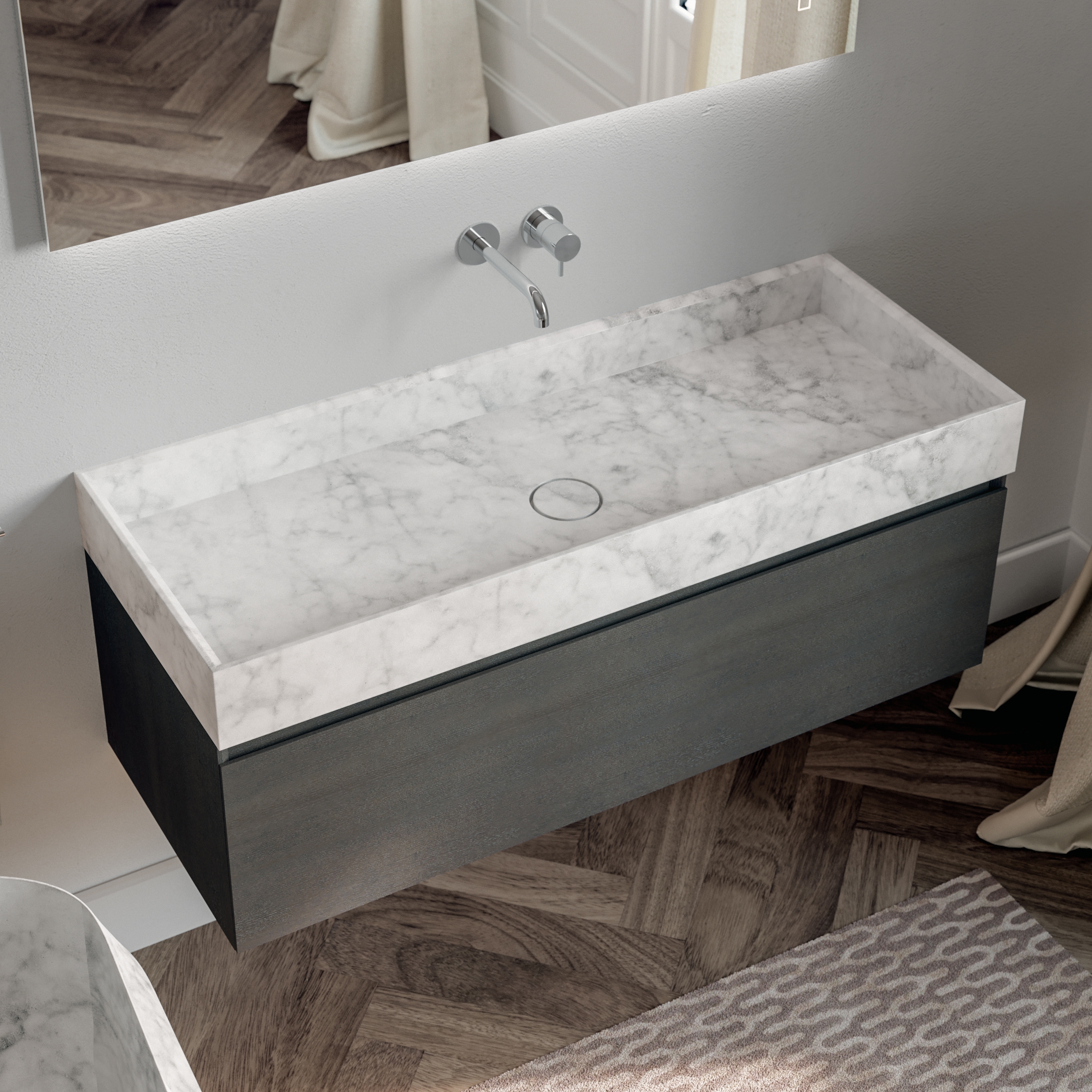 Mostra il prodotto Lavabi in pietra naturale Place del produttore Berloni Bagno