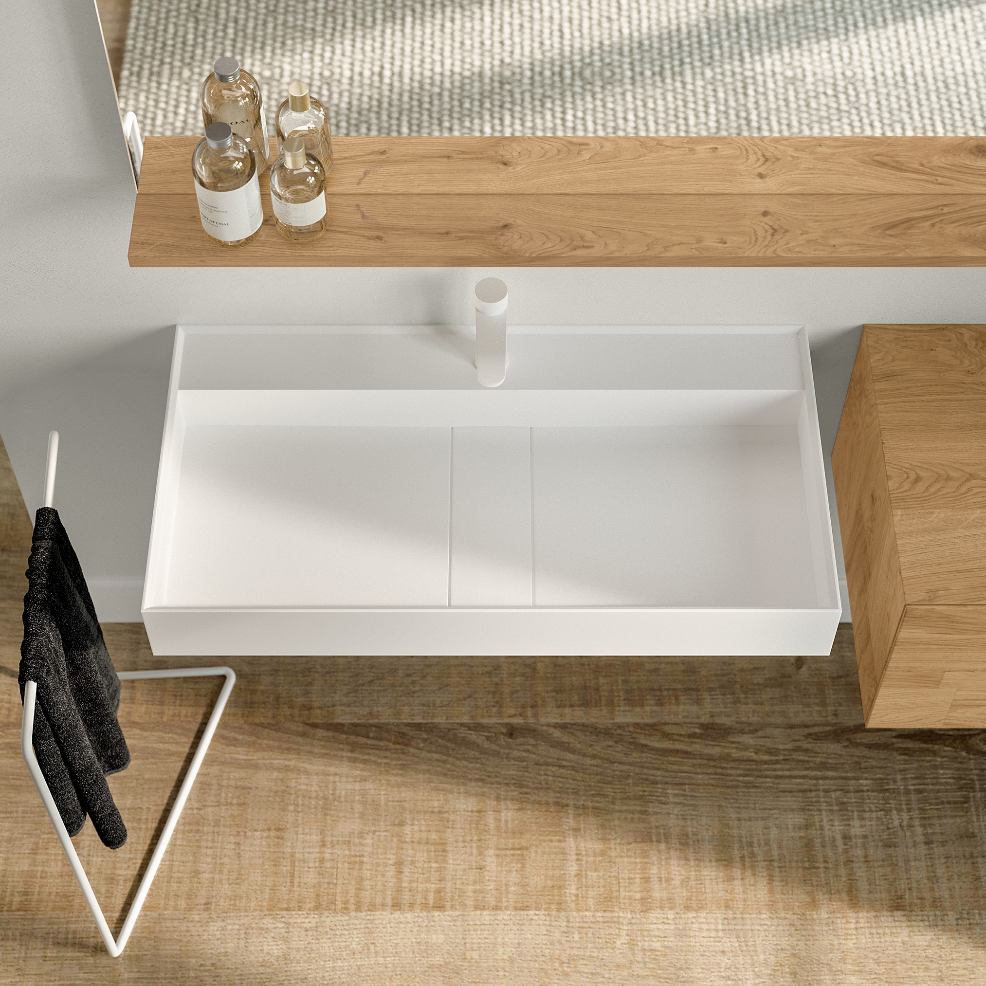 Display product Washbasins in Astone Place from manufacturer Berloni Bagno