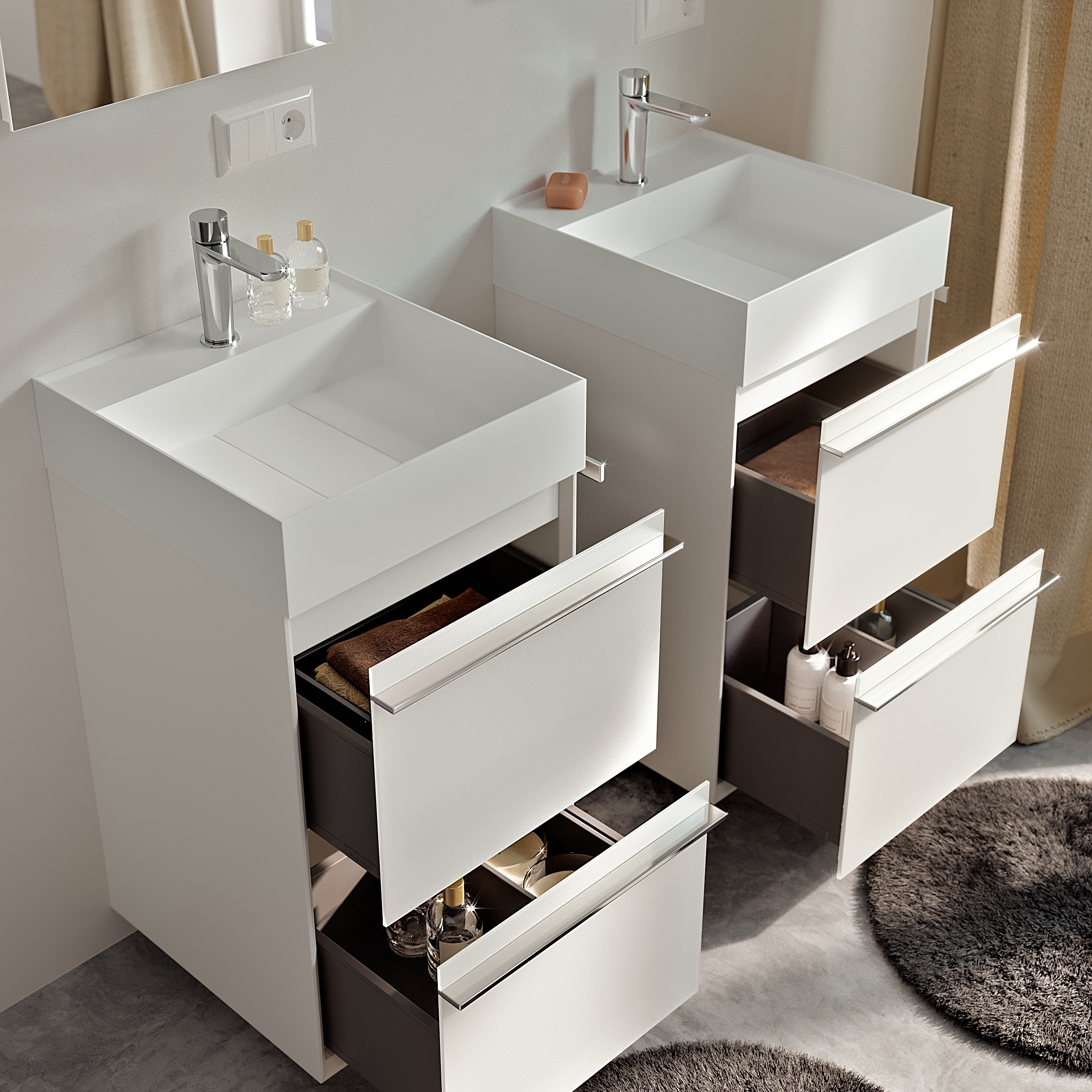 Produkt Washbasins in Astone Place des Herstellers Berloni Bagno anzeigen
